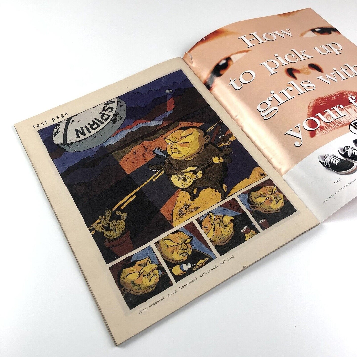 Raygun magazine 25 | April 1995 issue | Elastica, Pavement, Spiritualized, Marianne Faithful