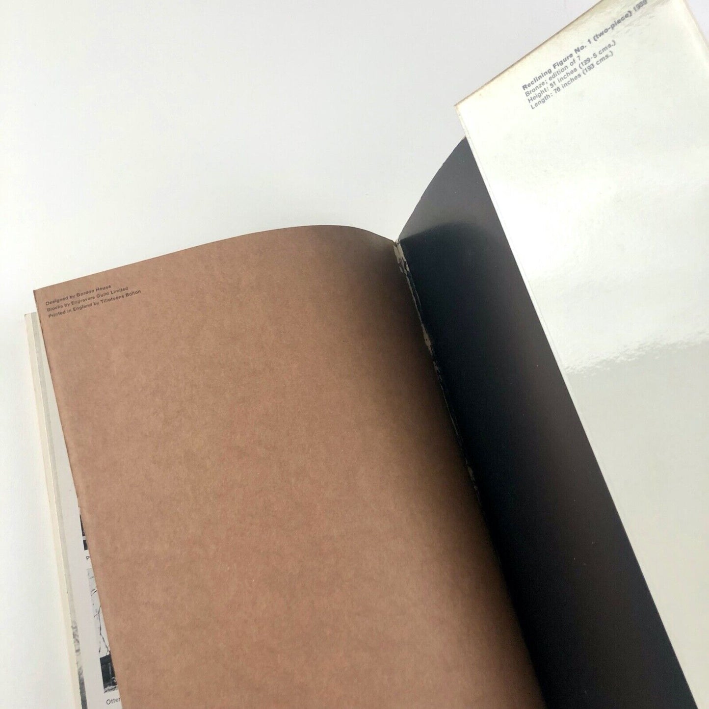 Henry Moore exhibition catalogue | Knoedler Marlborough Fine Art, March-April 1962 | Design by Gordon House