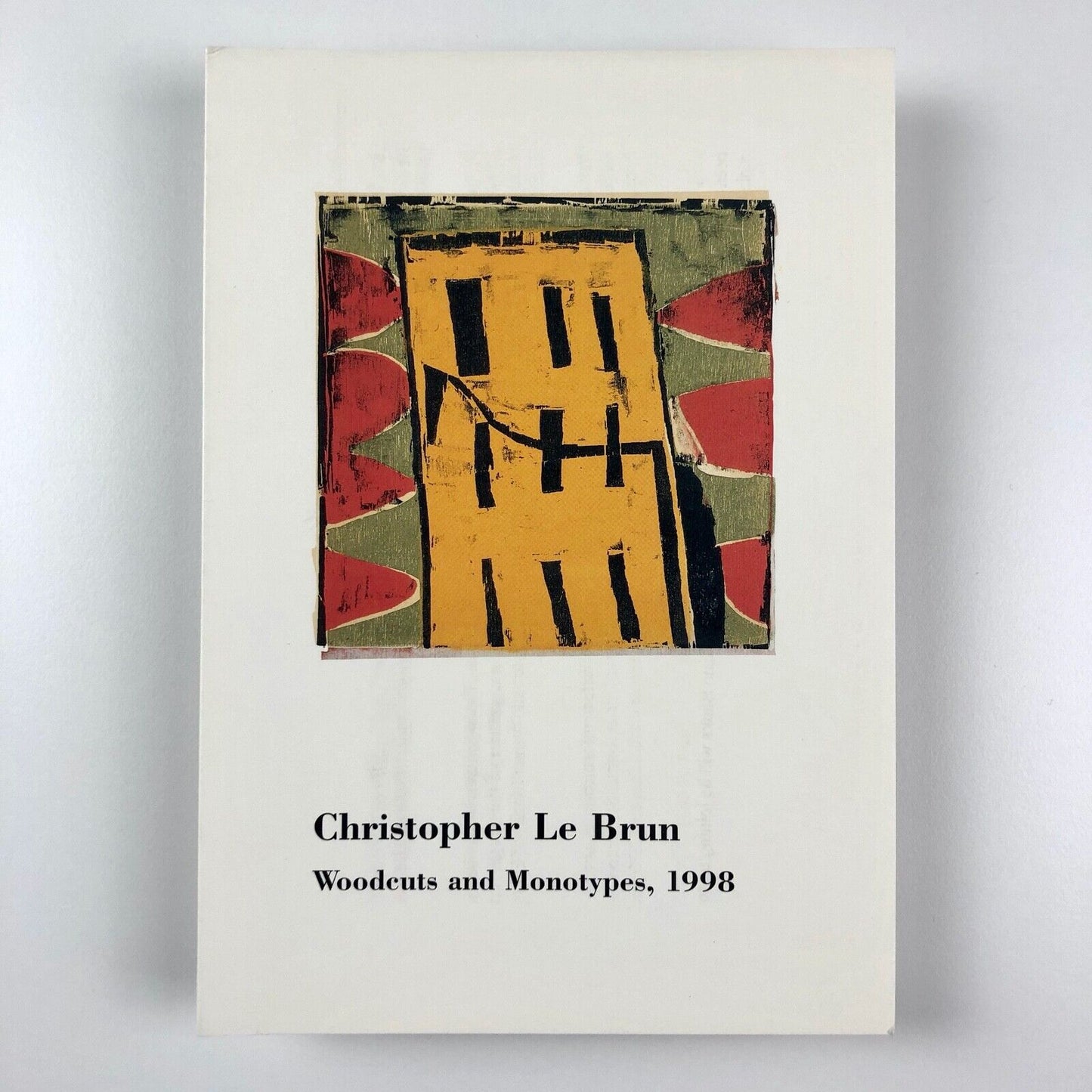 Christopher Le Brun. Woodcuts and Monotypes, 1998 | Card, Marlborough Graphics