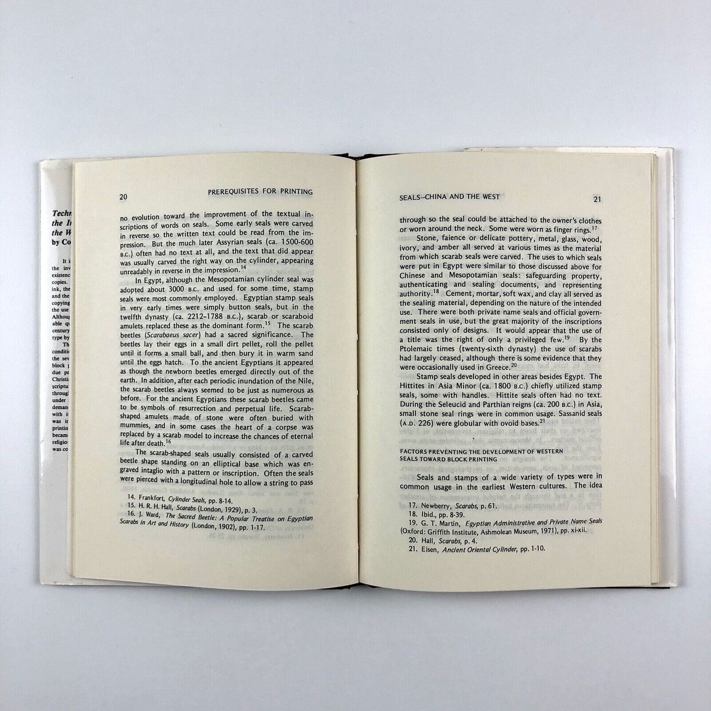 Prerequisites for the Invention of Printing in China and the West | Constance R Miller, 1983