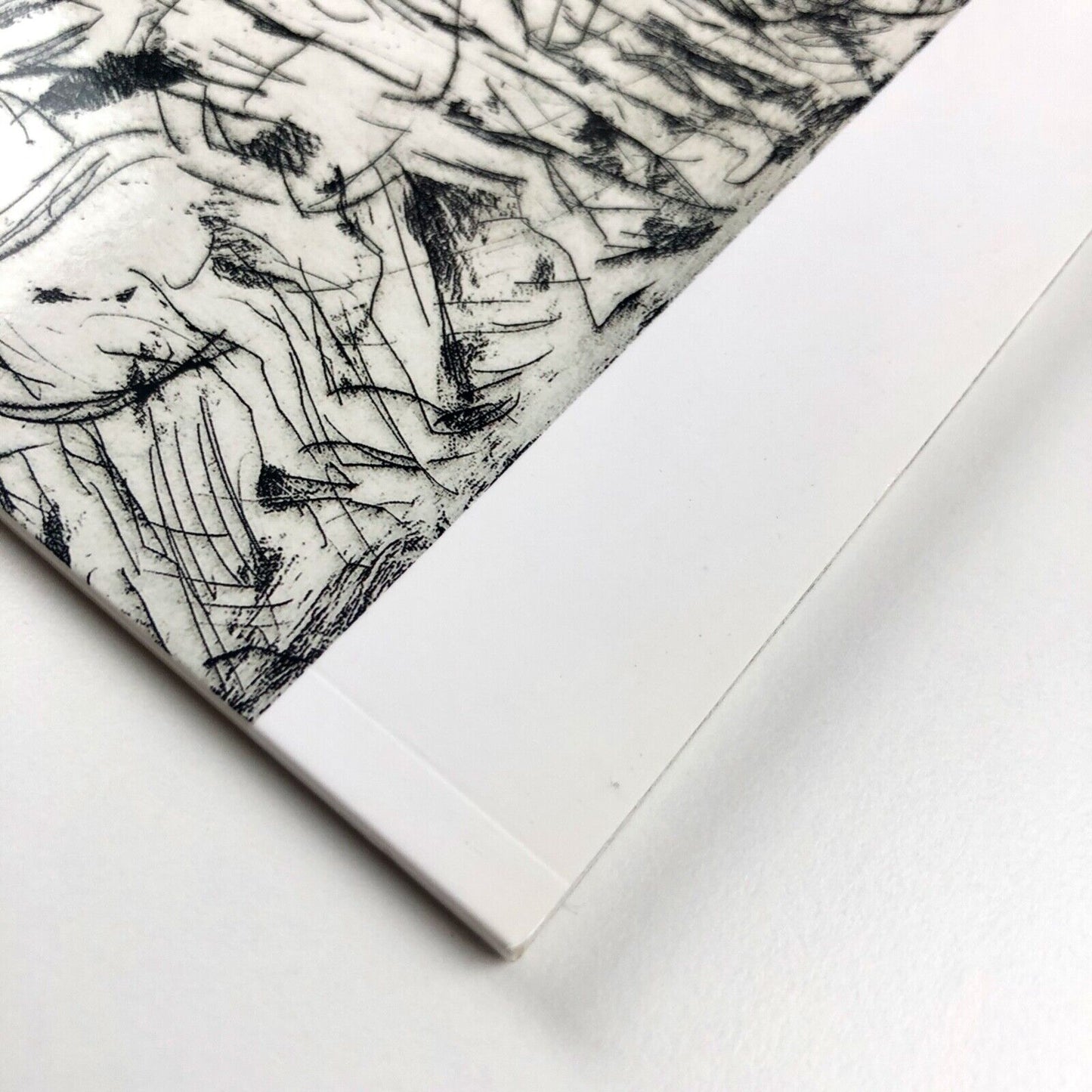 Leon Kossoff. Unique Prints From paintings at National Gallery | Art Space Gallery catalogue and private view invite, 2008