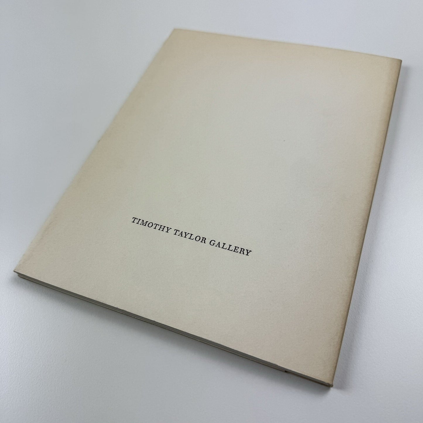 Philip Guston | Catalogue and lecture at University of Minnesota | Editor Renée McKee | Timothy Taylor Gallery, 1978