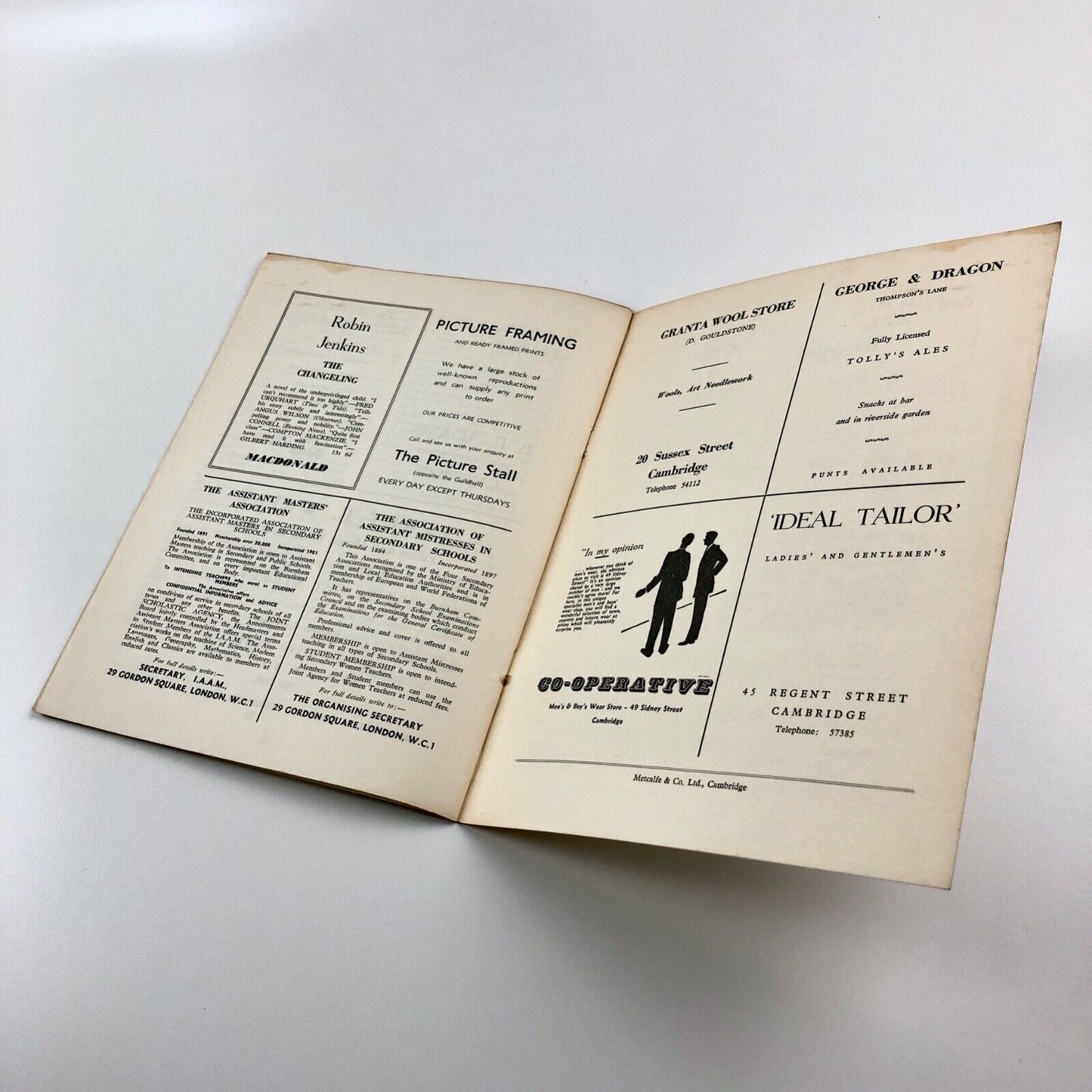 Cambridge Opinion magazine | No. 8, April 1958 nuclear arguments / disarmament | Edited by John Landell-Mills and David Leitch