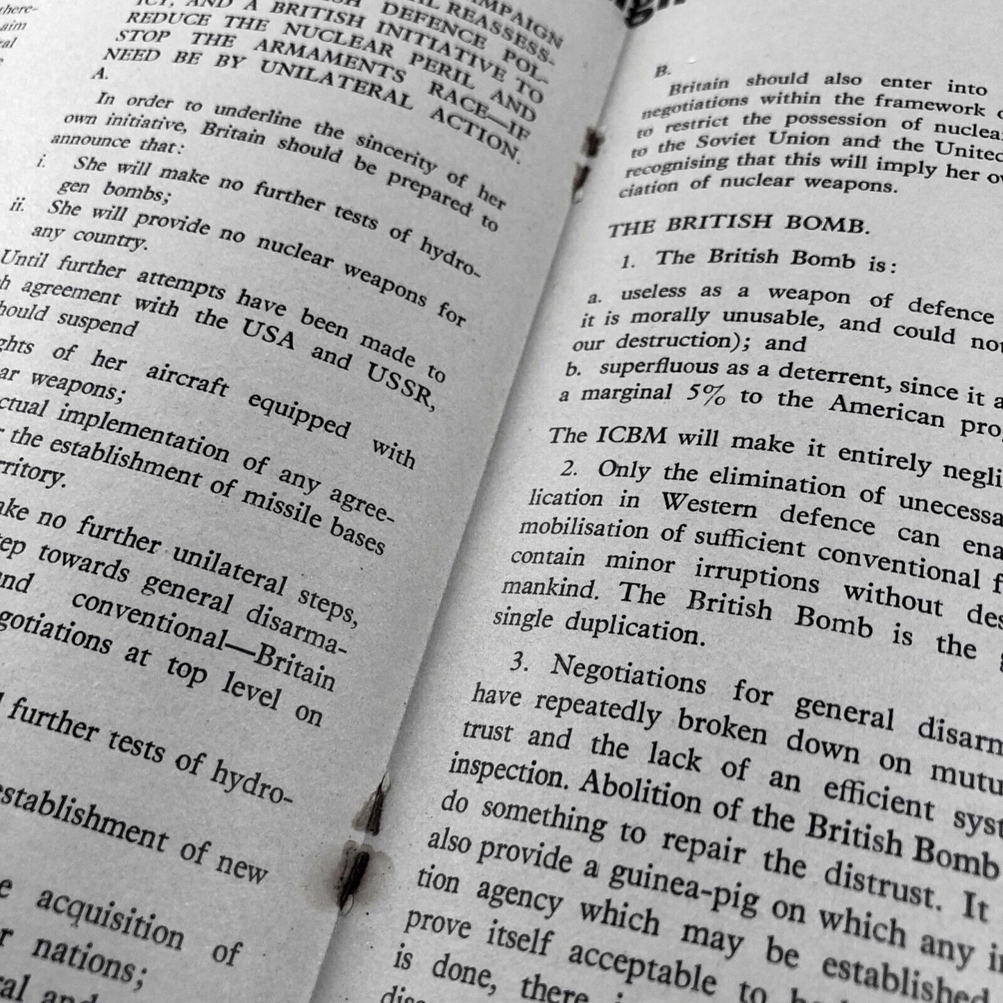 Cambridge Opinion magazine | No. 8, April 1958 nuclear arguments / disarmament | Edited by John Landell-Mills and David Leitch