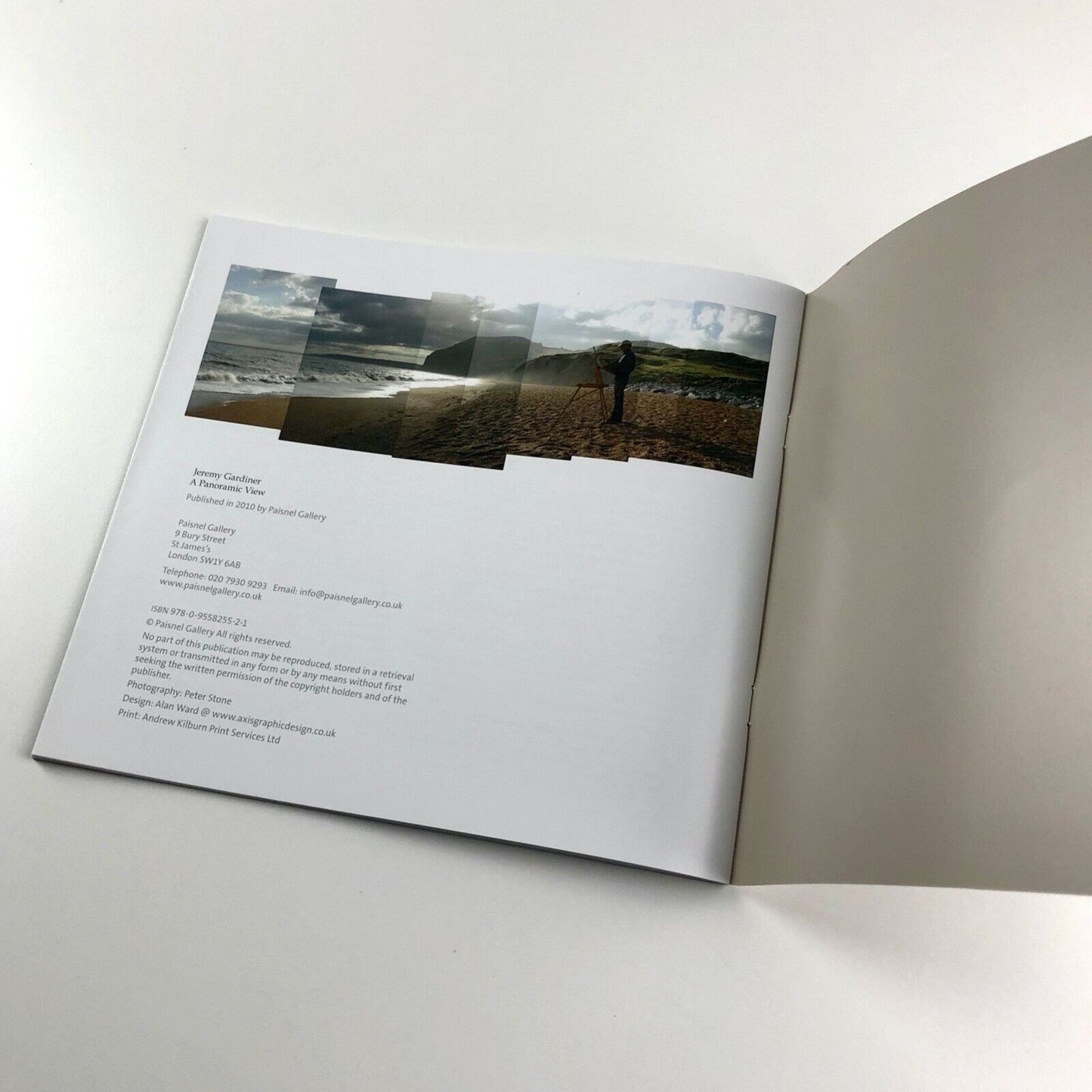 Jeremy Gardiner: A Panoramic View catalogue | Pallant House / Paisnel Gallery, 2010