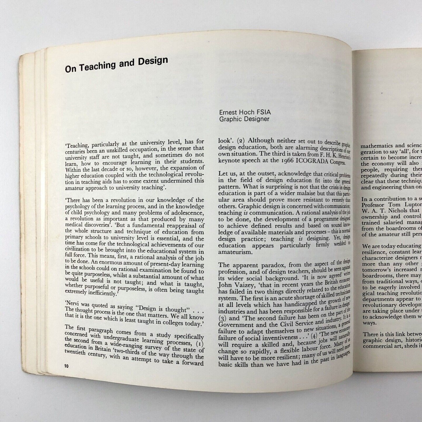 Design Education Two Scientific Techniques Hornsey College of Art | Ernest Hoch, 1967