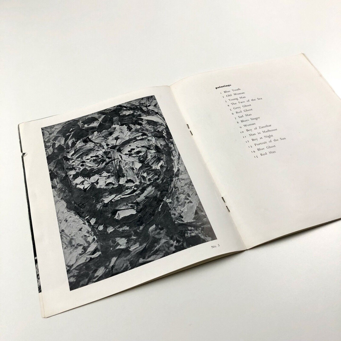 Ahmed Yacoubi. The Hanover Gallery London, 1957 | Exhibition booklet