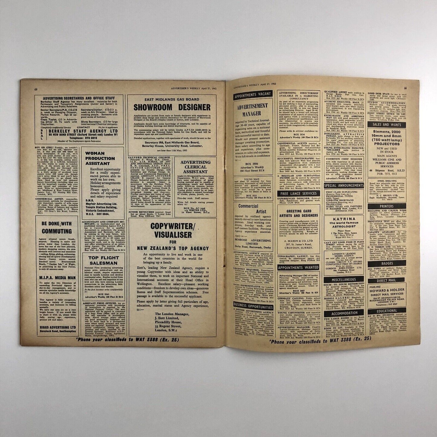 Advertiser’s Weekly | The Journal of Advertising & Marketing | 27 April 1962