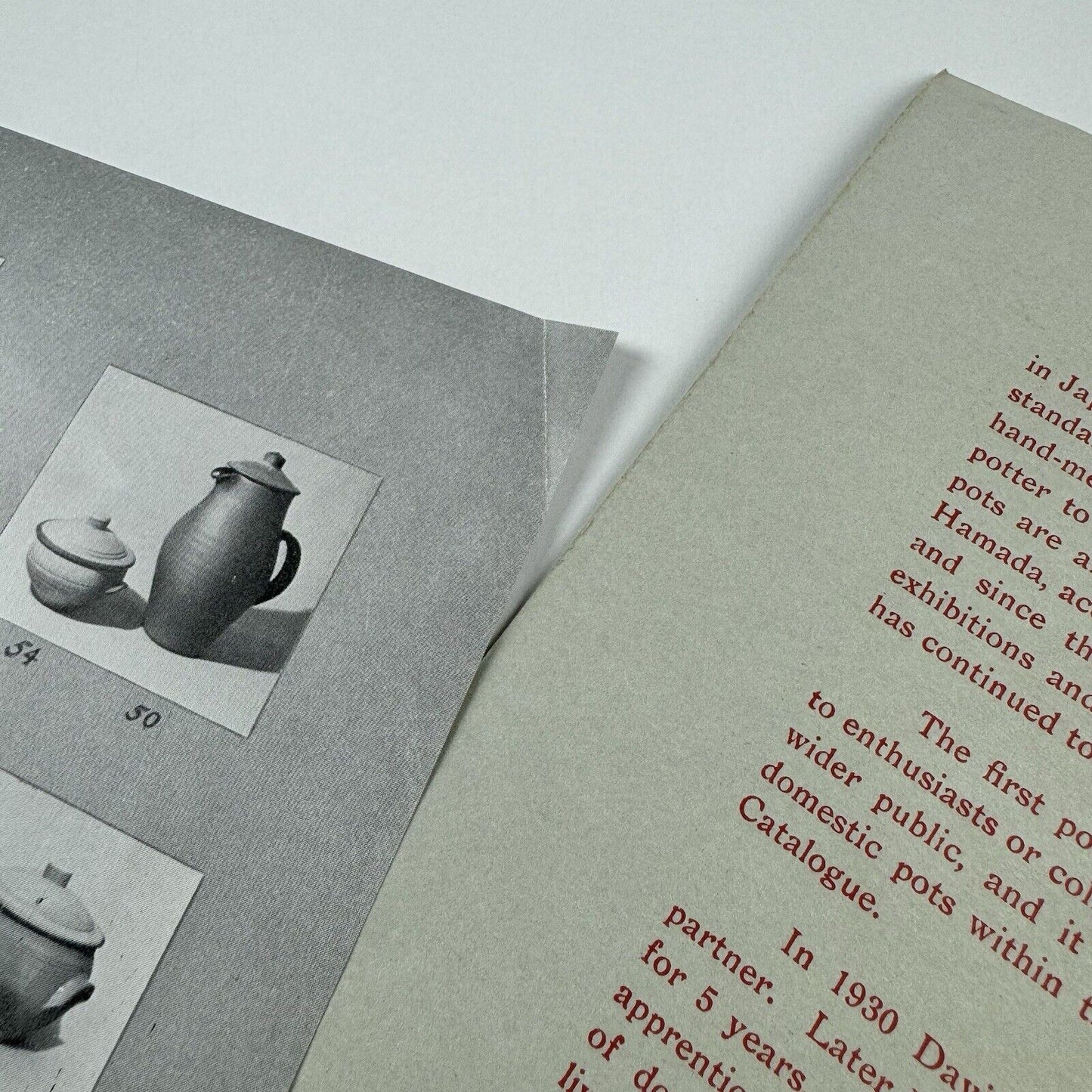 The Leach Pottery – Bernard Leach | Catalogue 1960-61