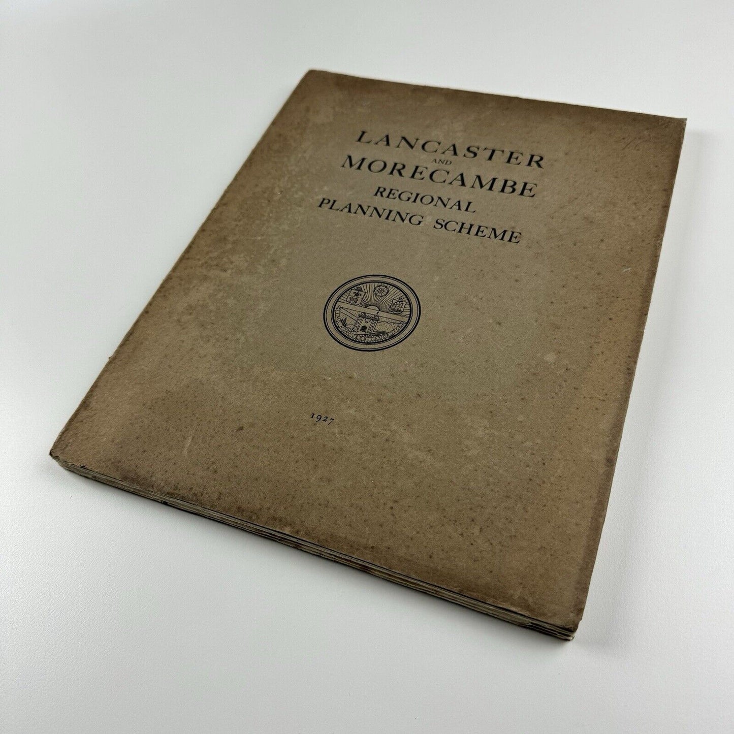 Lancaster and Morecambe Regional Planning Scheme by J.H. Forshaw | University Press of Liverpool, 1927