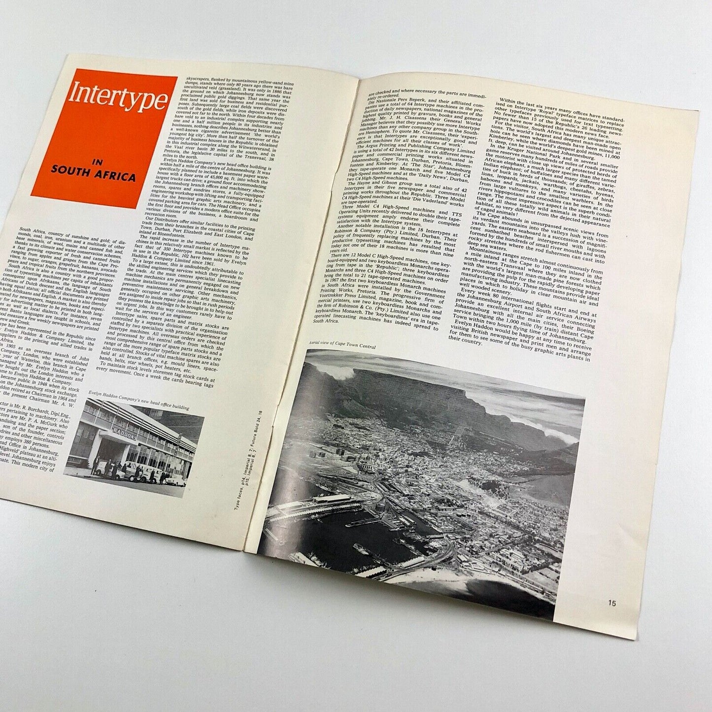 Interludes journal, Spring 1968 issue | Harris-Intertype Limited