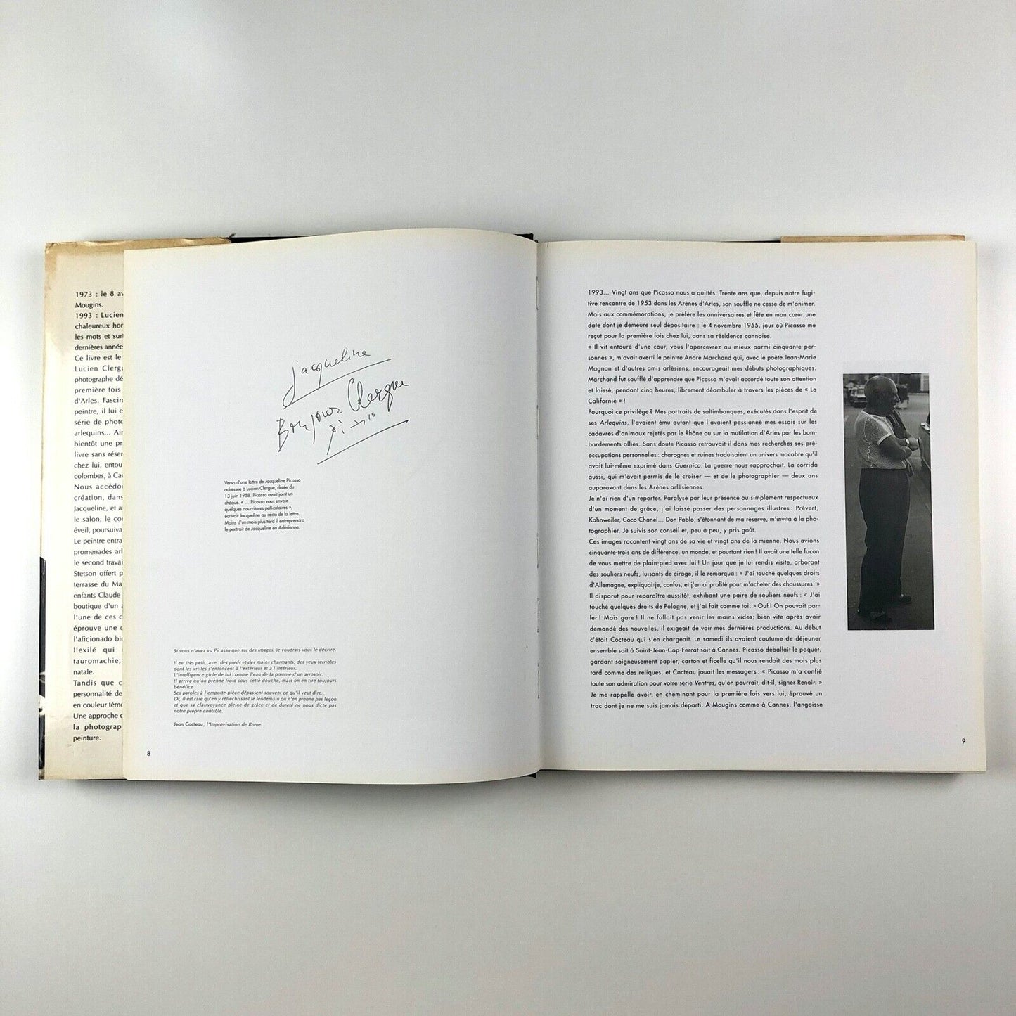 Picasso Mon Ami by Lucien Clergue | Editions Plume, 1993