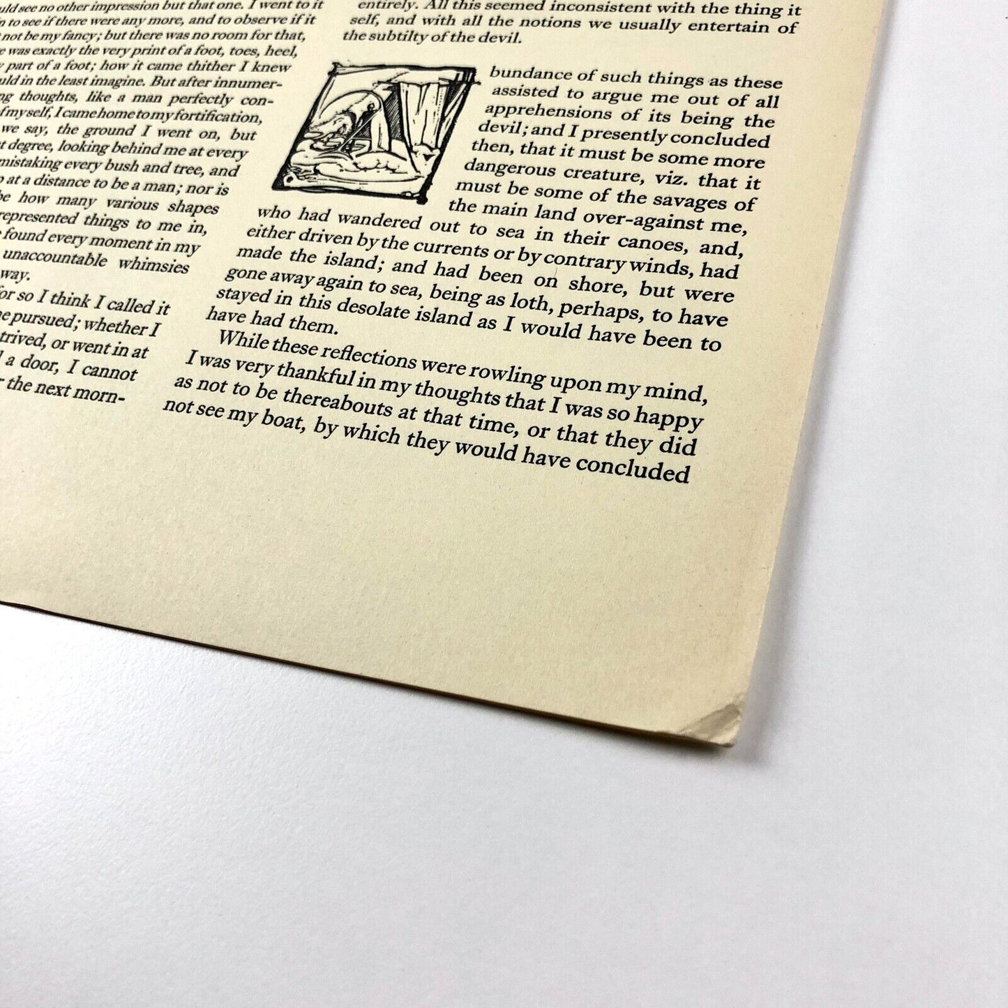 The Basilisk Press | Robinson Crusoe – prospectus leaflet 1979 and ephemera