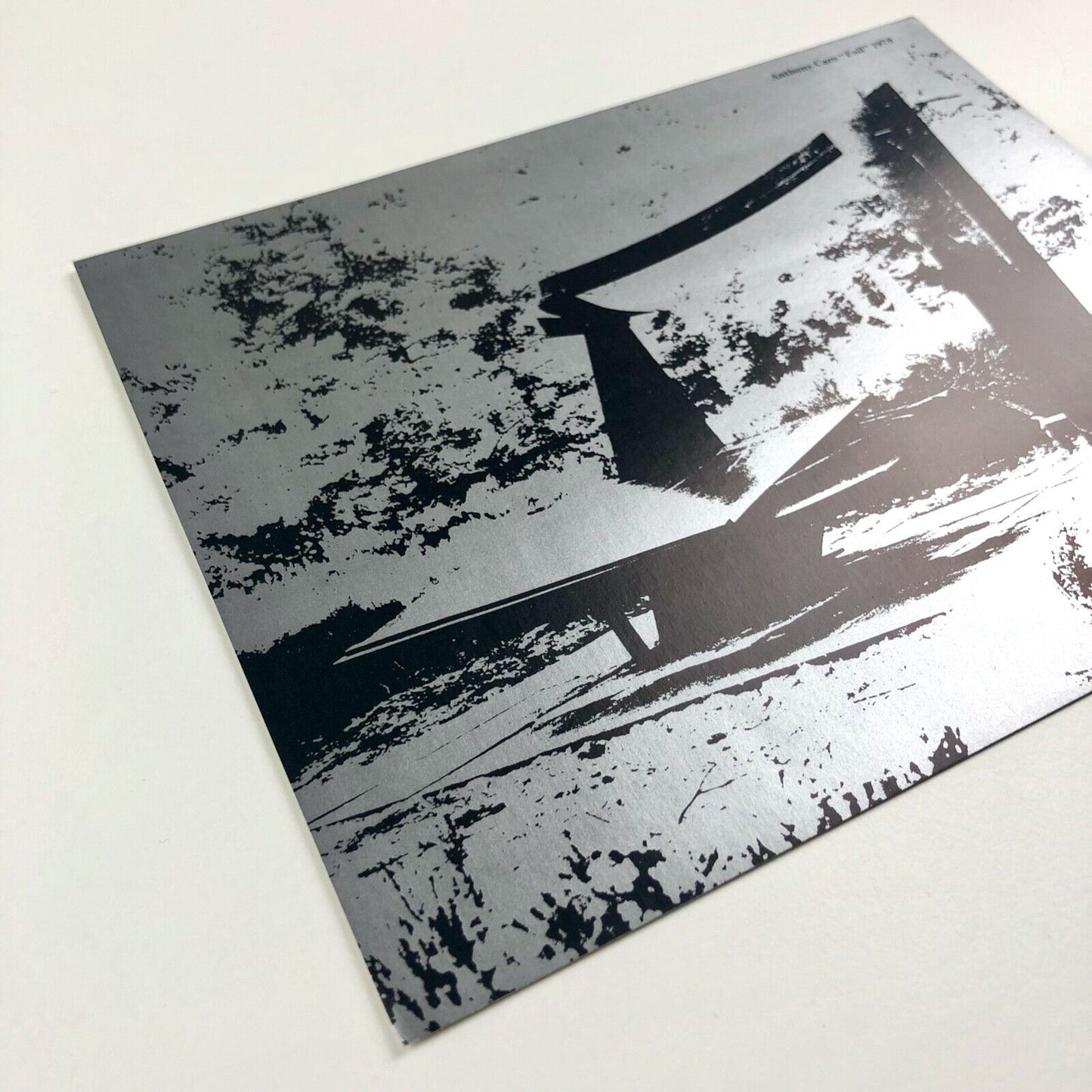 The Scottish Sculpture Trust | Anthony Caro, Eduardo Paolozzi, Hubert Dalwood | Foiled printed card
