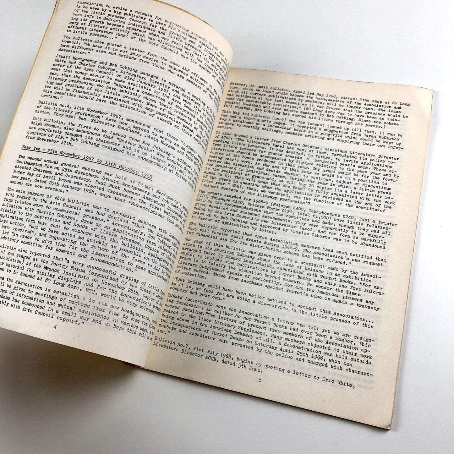 Association of Little Presses journal | Poetry and Little Press Information | Issue no. 5, July 1981