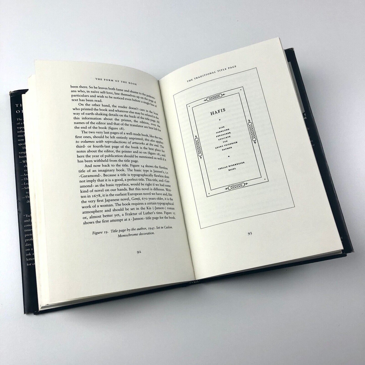 The Form of the Book by Jan Tschichold | Lund Humphries, 1991 English edition