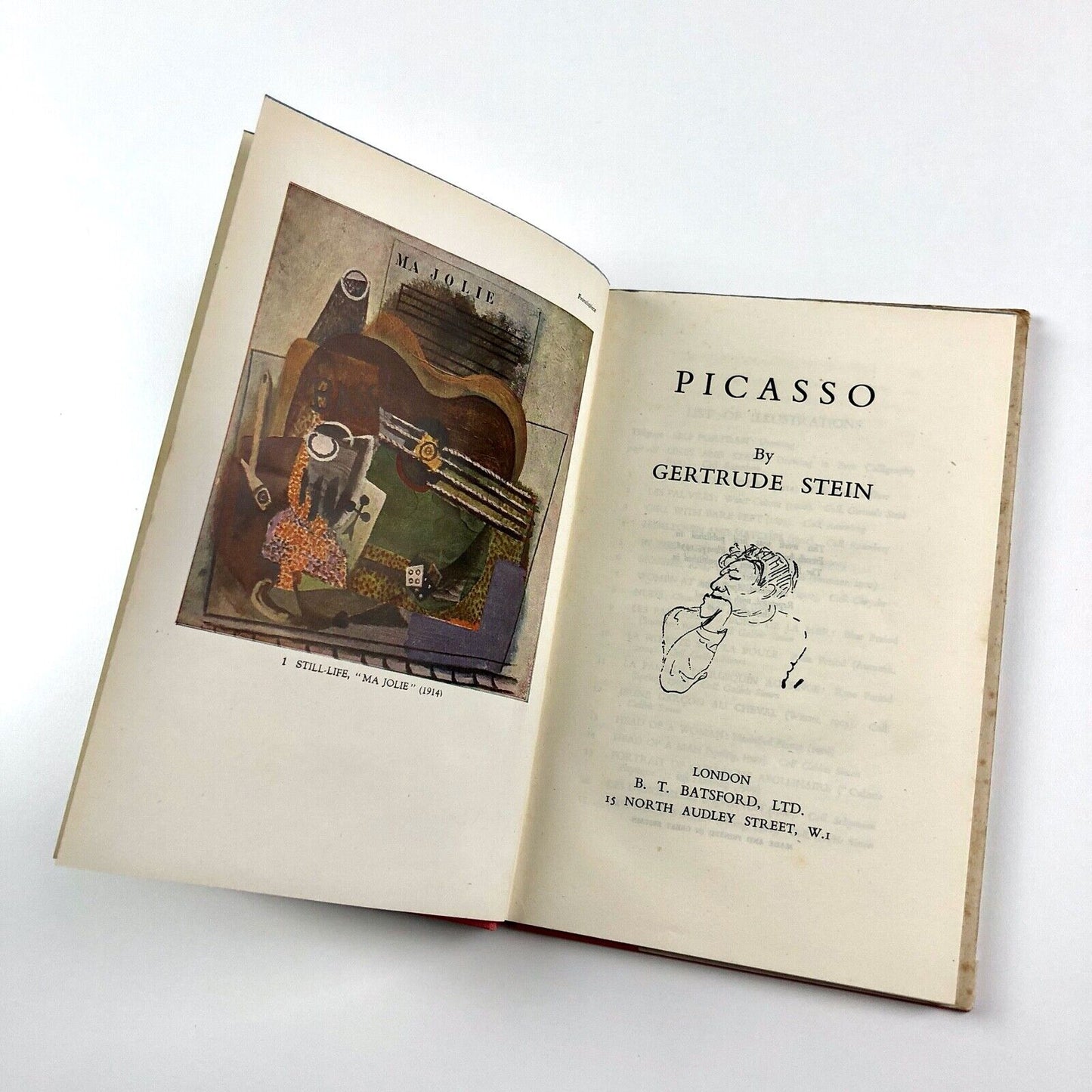 Picasso by Gertrude Stein | B.T. Batsford, 1946 third edition