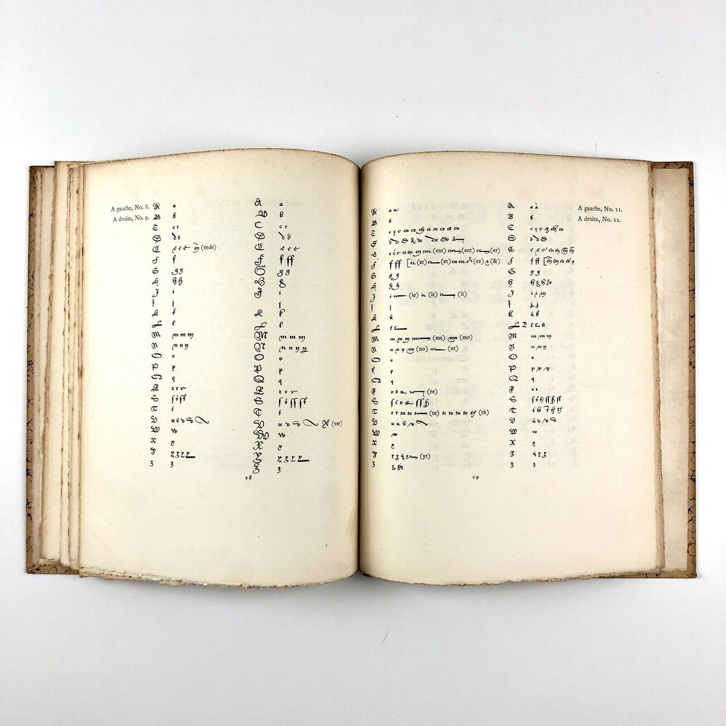 Les Caractères de Civilité Spécimens des Lettres Françoises | Published by Johannes Enschedé en Zonen, Haarlem, 1926
