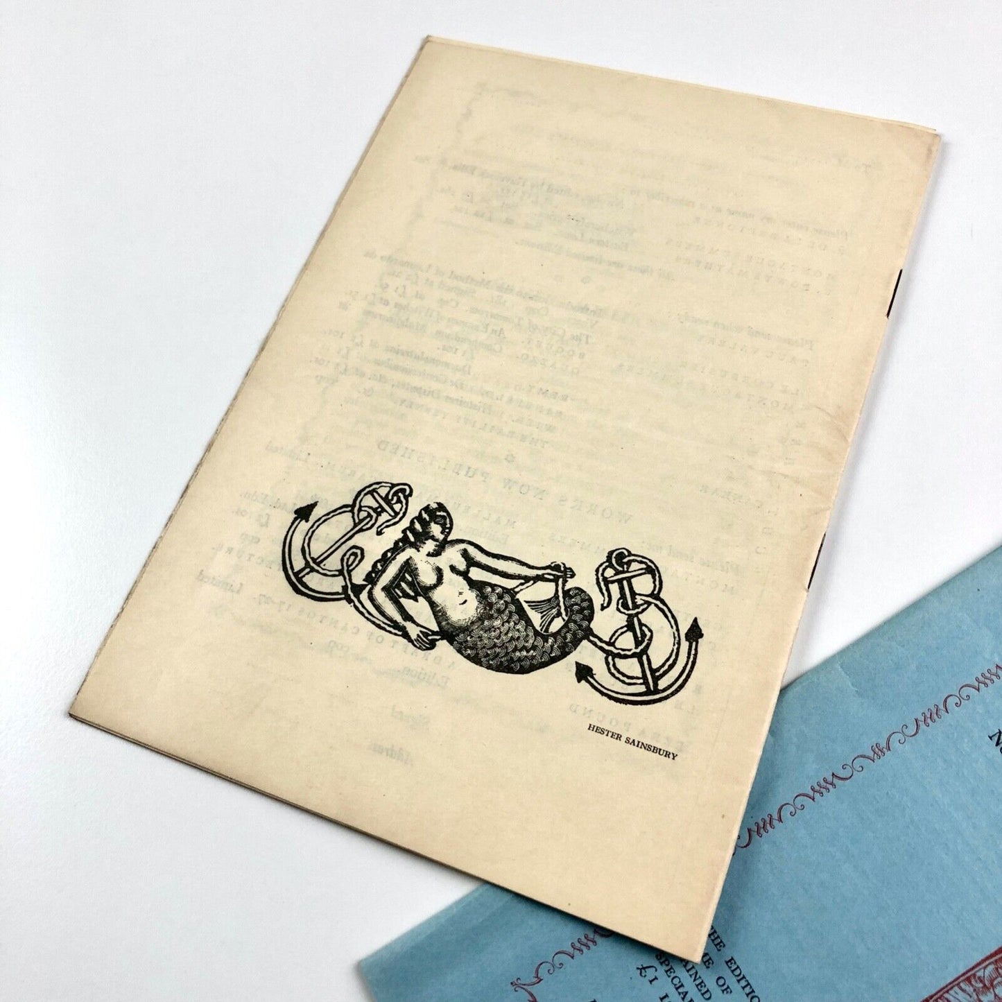 Two promotional leaflets relating to John Rodker Publisher, 1929