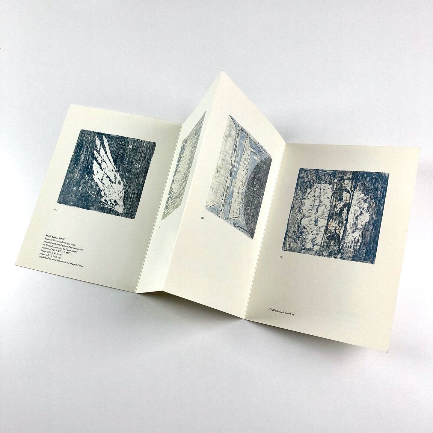 Christopher Le Brun. Woodcuts and Monotypes, 1998 | Card, Marlborough Graphics