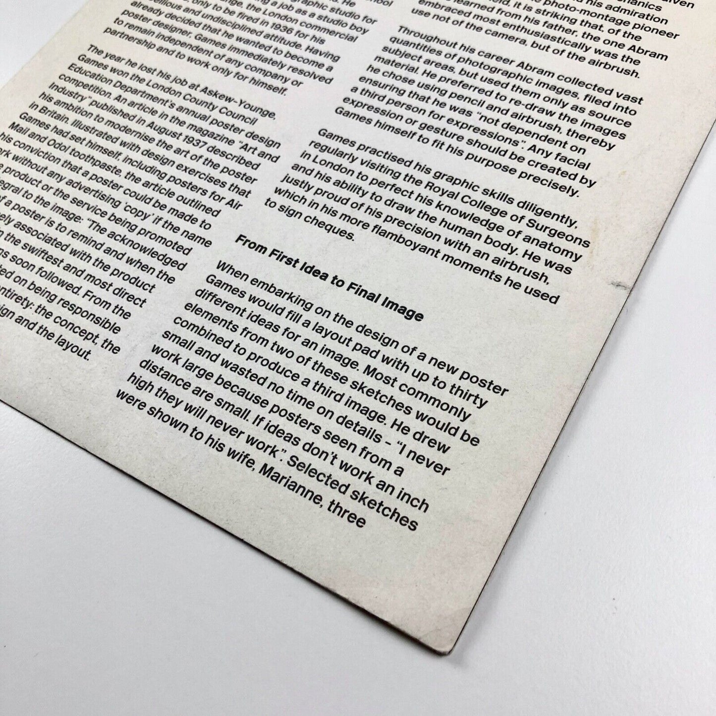 Abram Games – Maximum Meaning, Minimum Means | Design Museum, 2003
