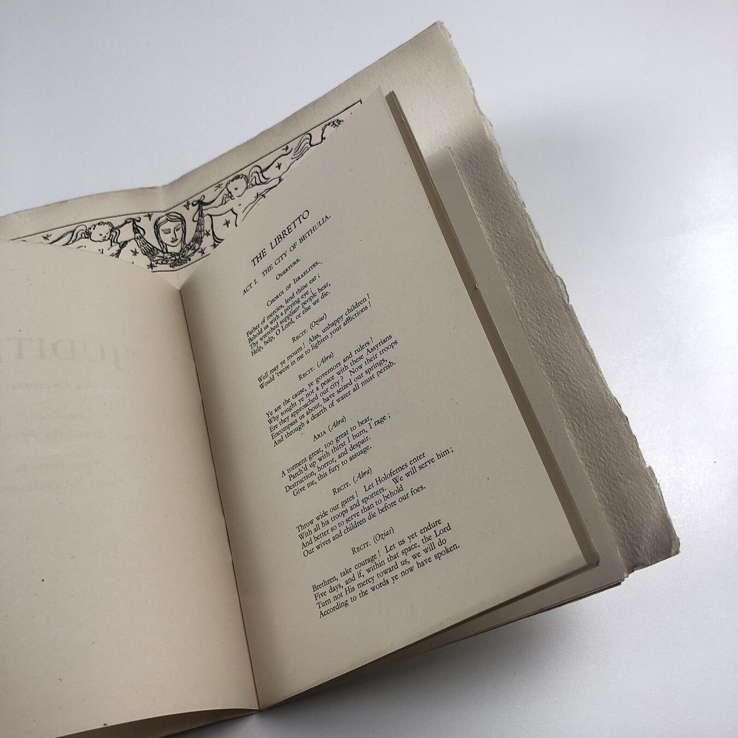 Judith an Oratorio by Dr Arne. The Libretto by Isaac Bickerstaffe. Church of Holy Trinity Stratford-Upon-Avon | Stratford-upon-Avon Festival Committee and Arts Council, 1951