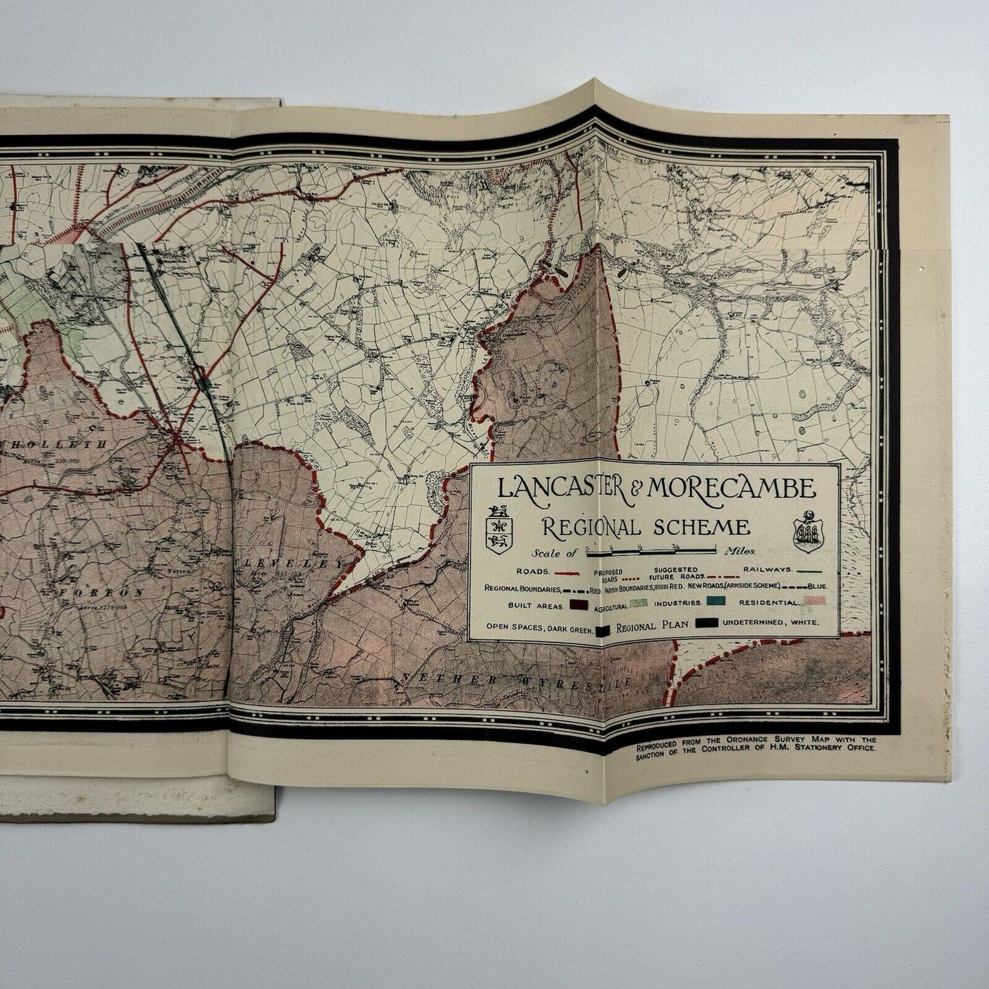 Lancaster and Morecambe Regional Planning Scheme by J.H. Forshaw | University Press of Liverpool, 1927