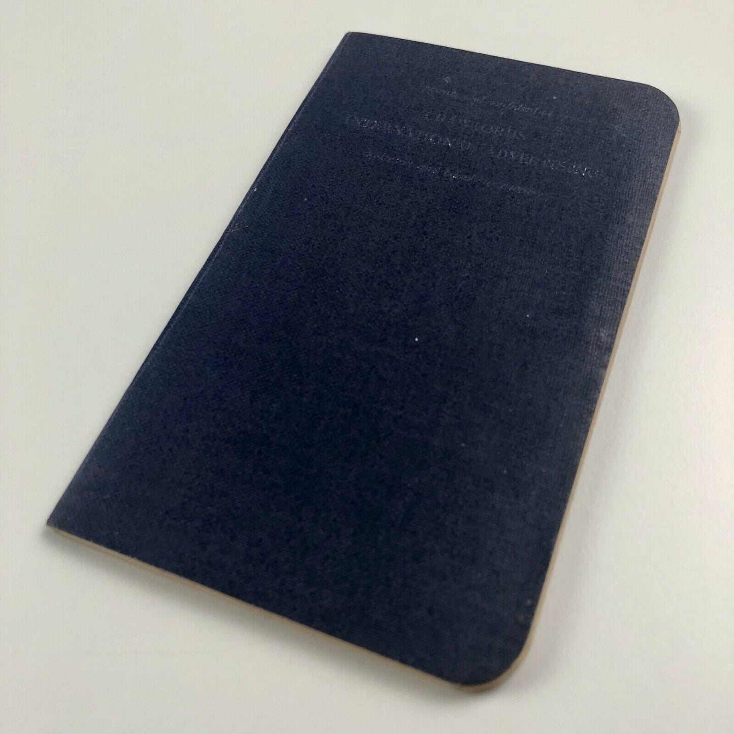 W.S. Crawford Crawfords advertising agency address book November 1952 includes Ashley Havinden