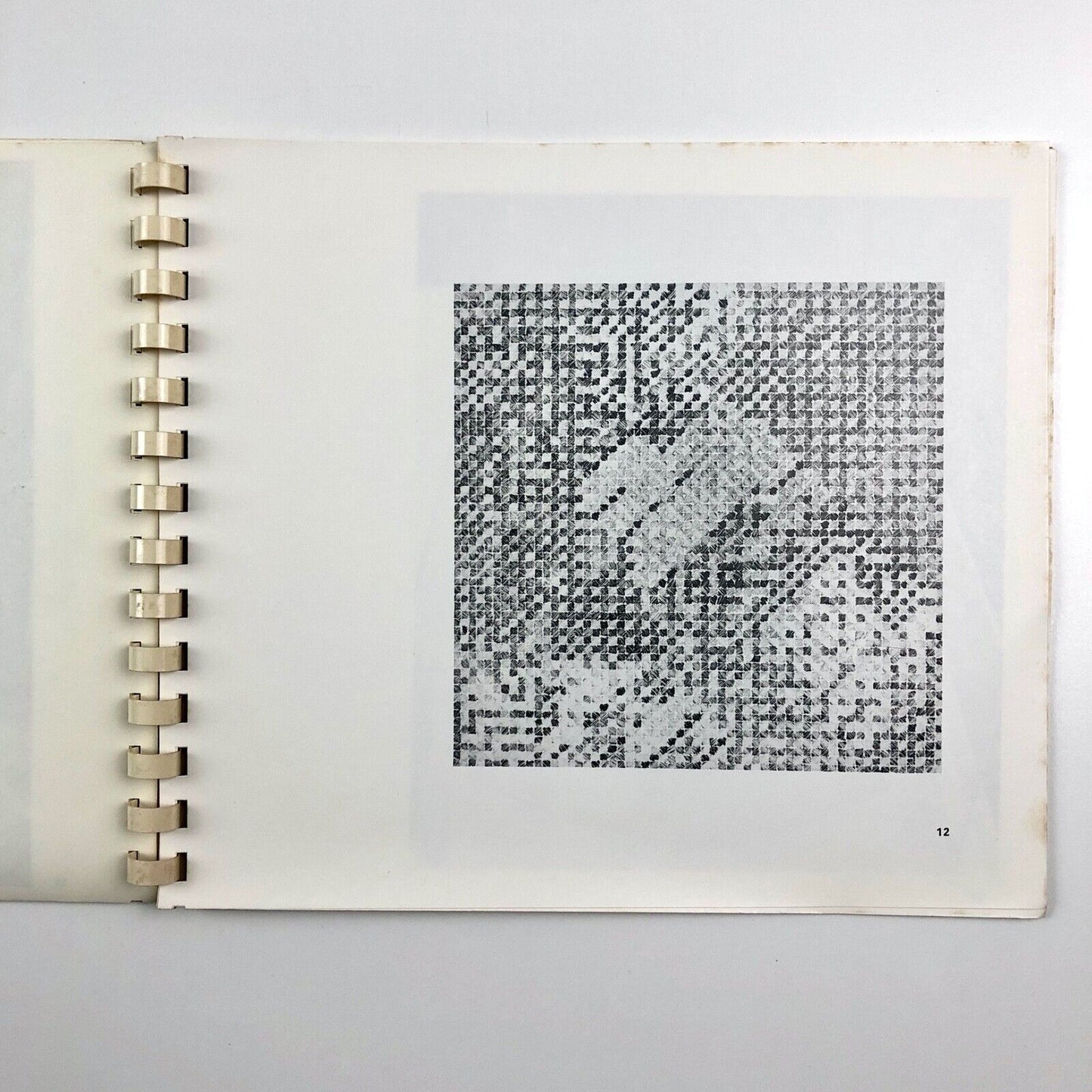 Fine Art Department Trent Polytechnic Nottingham 1973 Diploma show booklet head Derek Carruthers