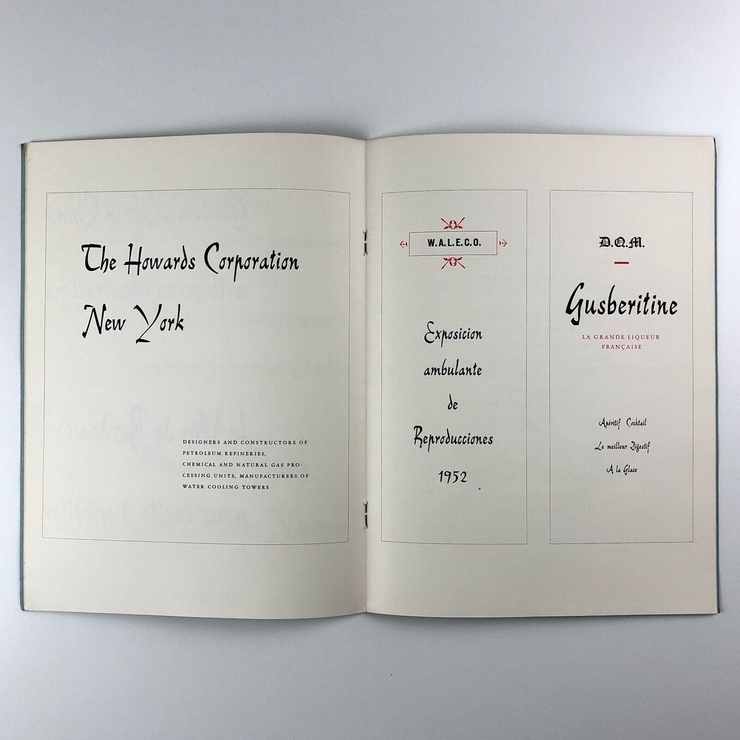 Reiner Script by Imre Reiner | Typefoundry Amsterdam type specimen booklet c.1952