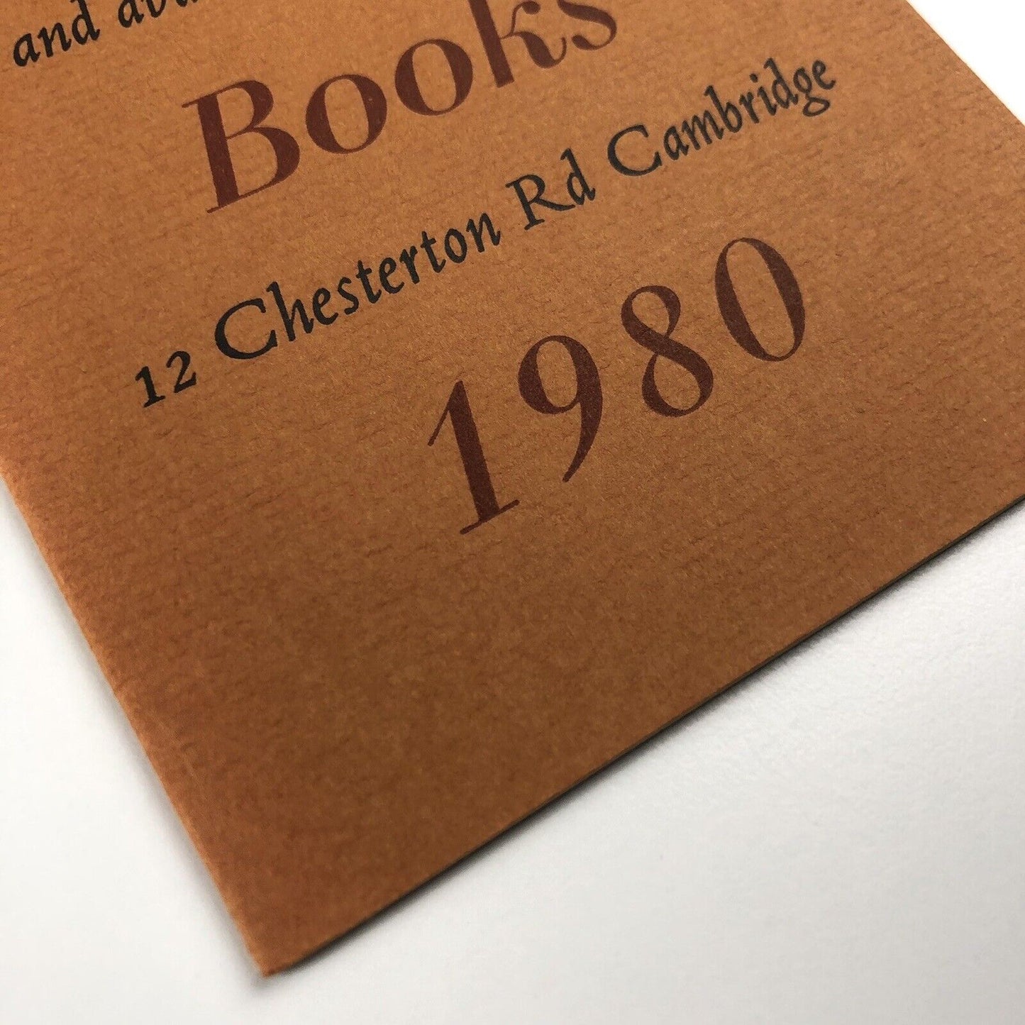 Rampant Lions Press booklet – Books Designed and Printed by Will and Sebastian Carter | 1980