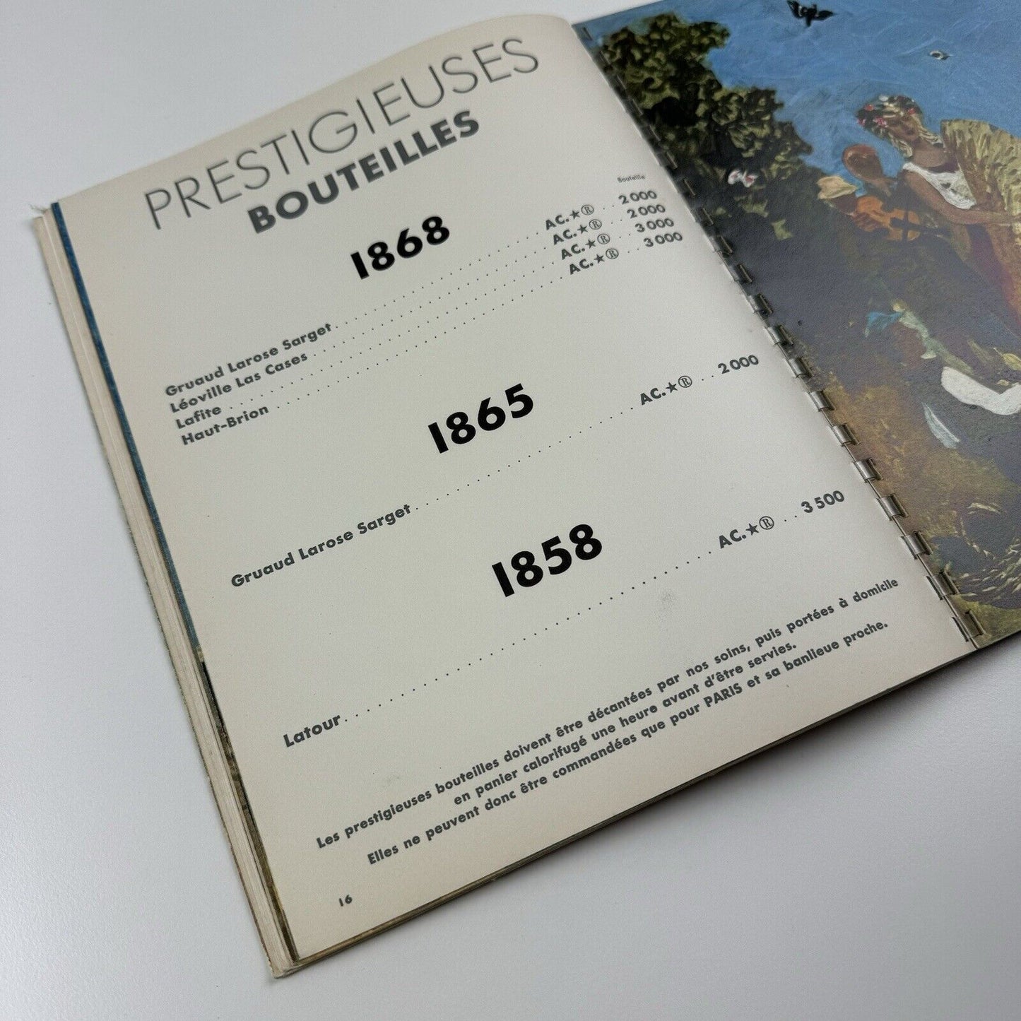Établissements Nicolas: Maison Fondee En 1822 | Published by Societe Anonyme Au Capitale, 1955 edition | design by Alfred Latour | Draeger, 1955