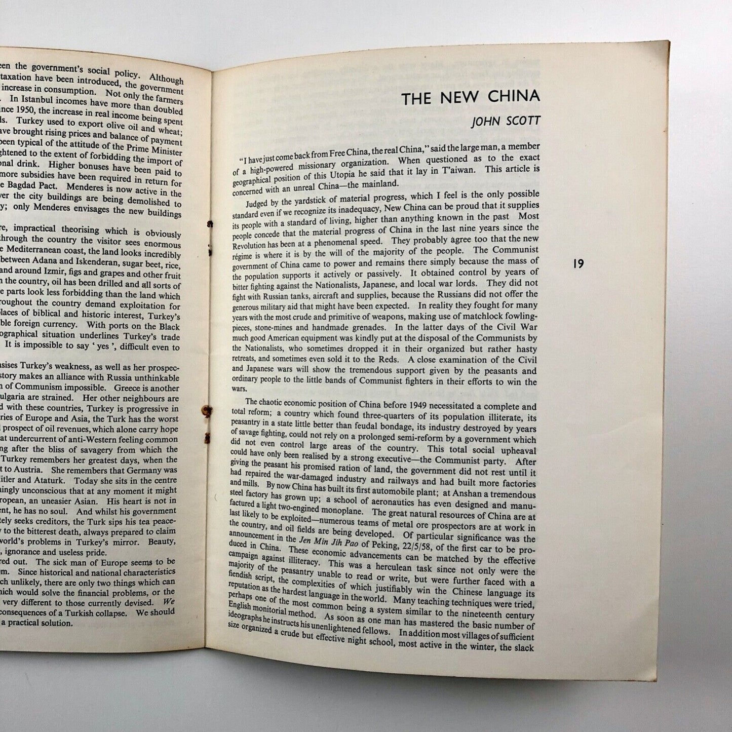 Cambridge Opinion magazine | No. 11, December 1958 | Editor Martin Forde