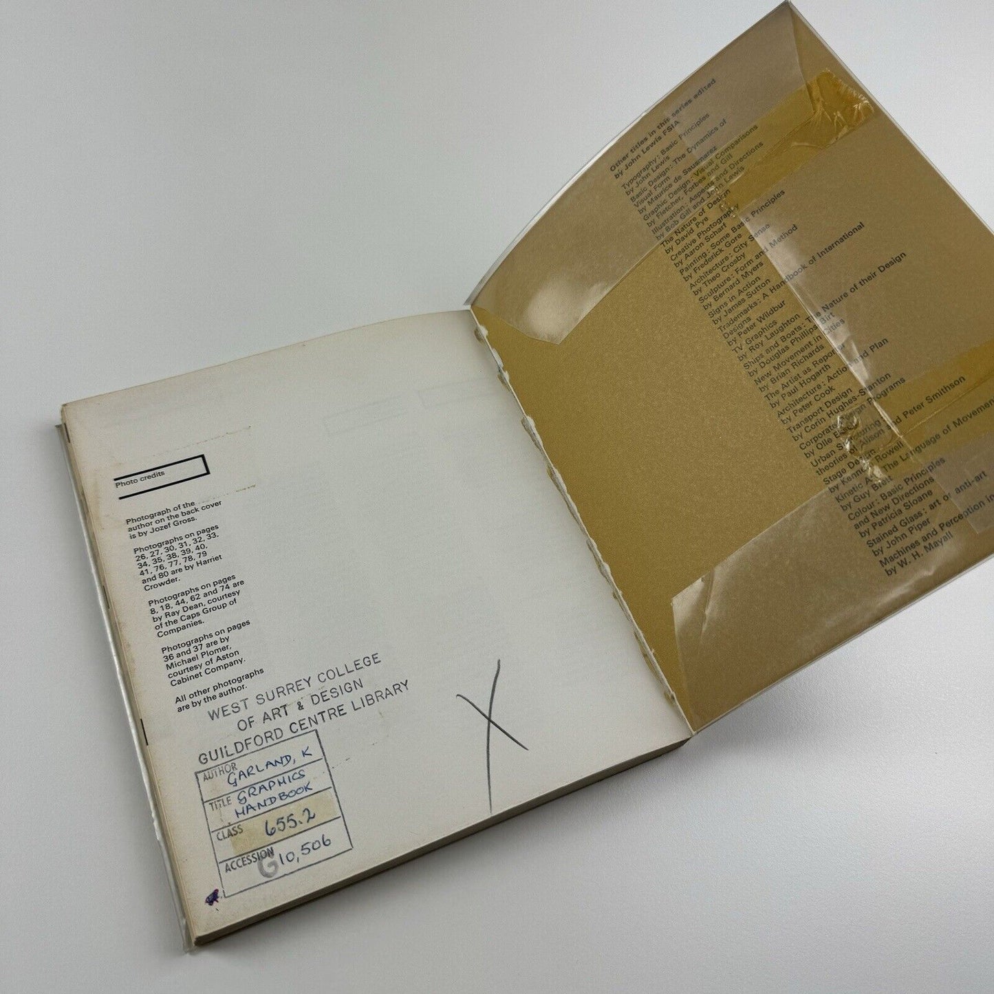Graphics Handbook by Ken Garland | Studio Vista Ltd, 1969 reprint