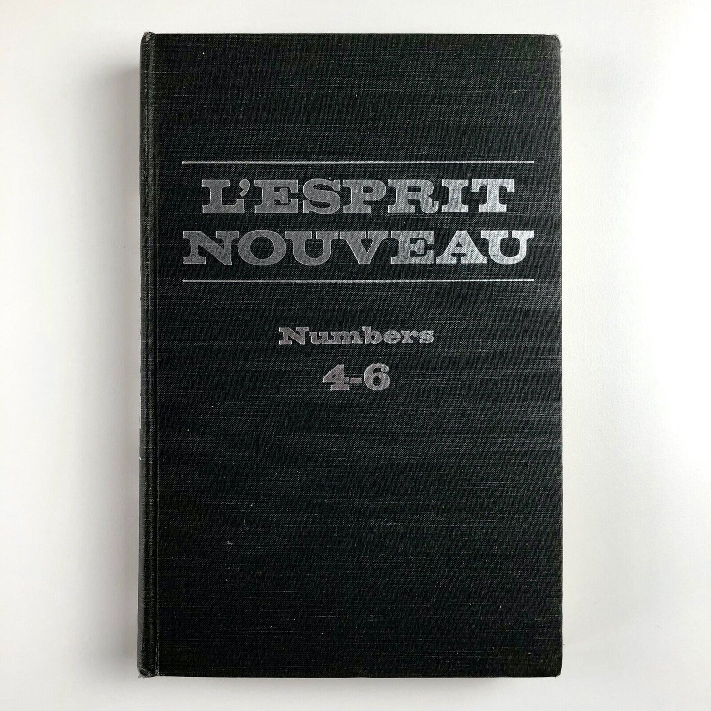 L'Esprit Nouveau – Numbers 4-6 Da Capo, New York | Reprinted facsimile edition, 1968
