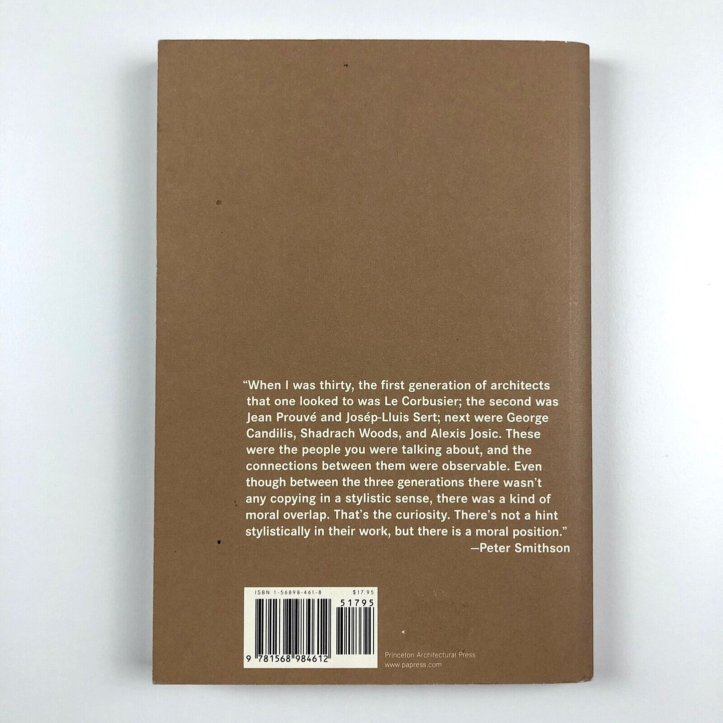Peter Smithson: Conversations with Students | Princeton Architectural Press 2005