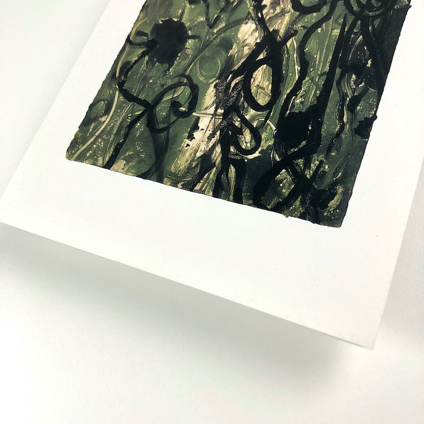 Christopher Le Brun. Monotypes 1986-1996 | Card flyer, Marlborough Graphics London
