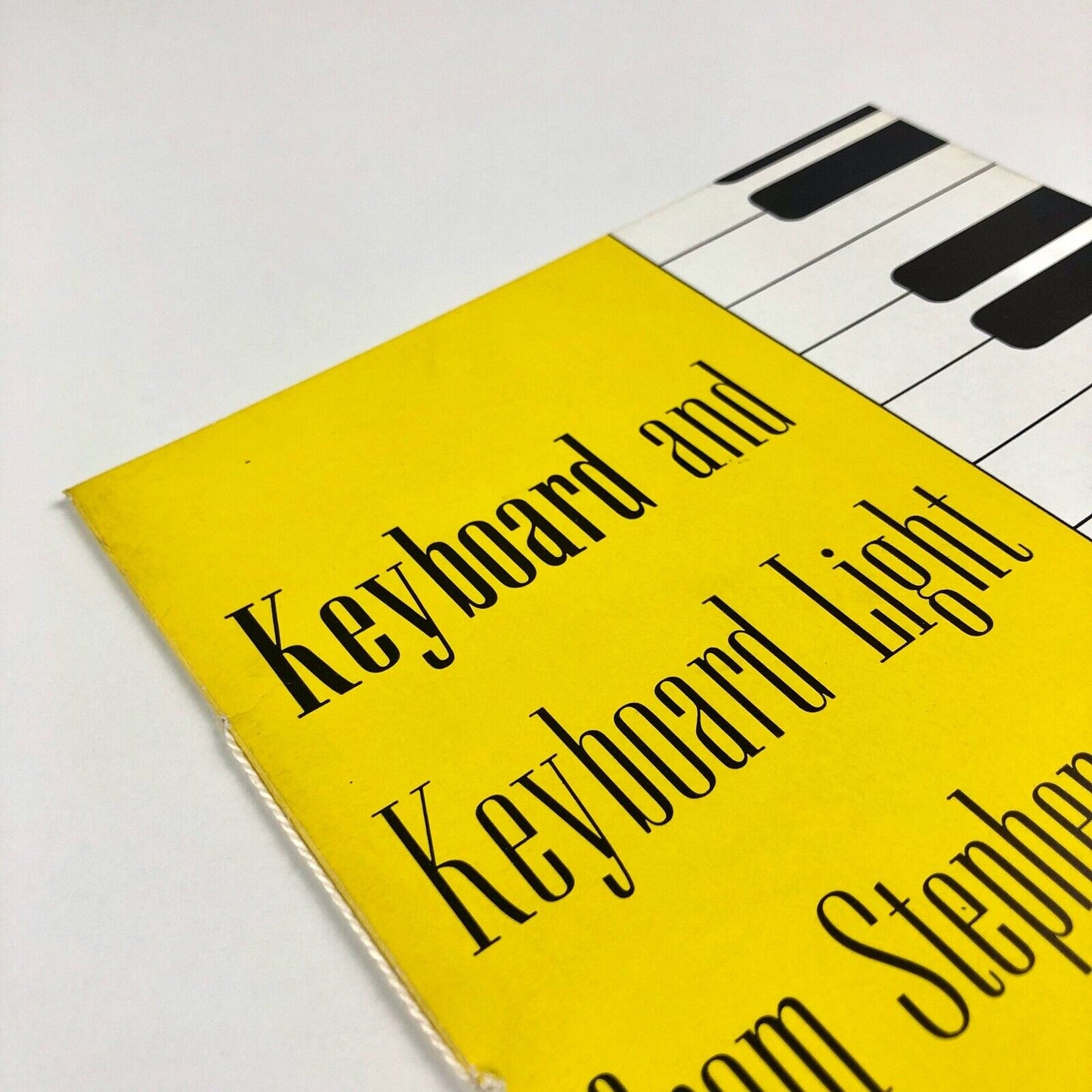 Keyboard and Keyboard Light | Stephenson Blake type specimen booklet