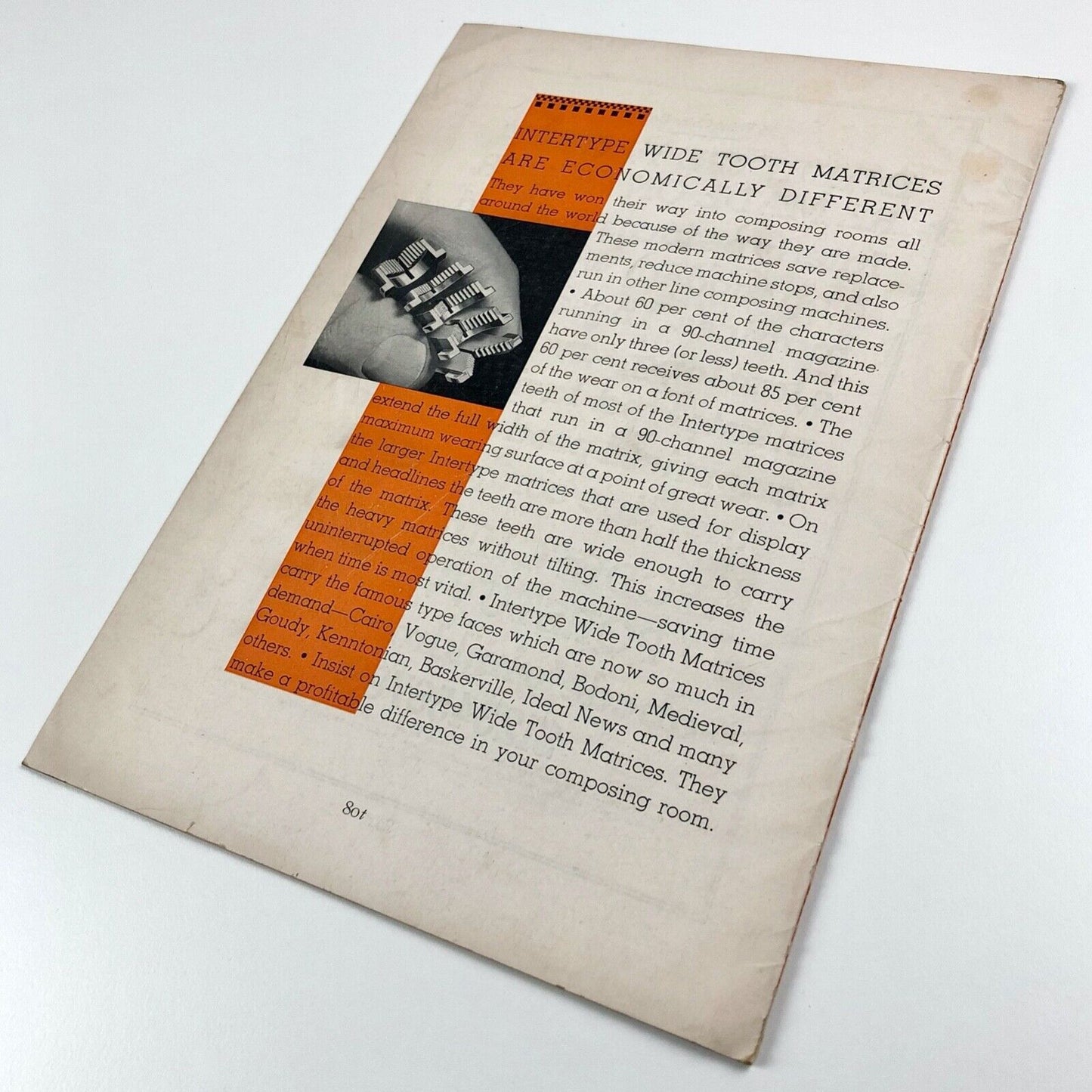 Interype Cairo – type specimen booklet | Intertype Corporation, undated