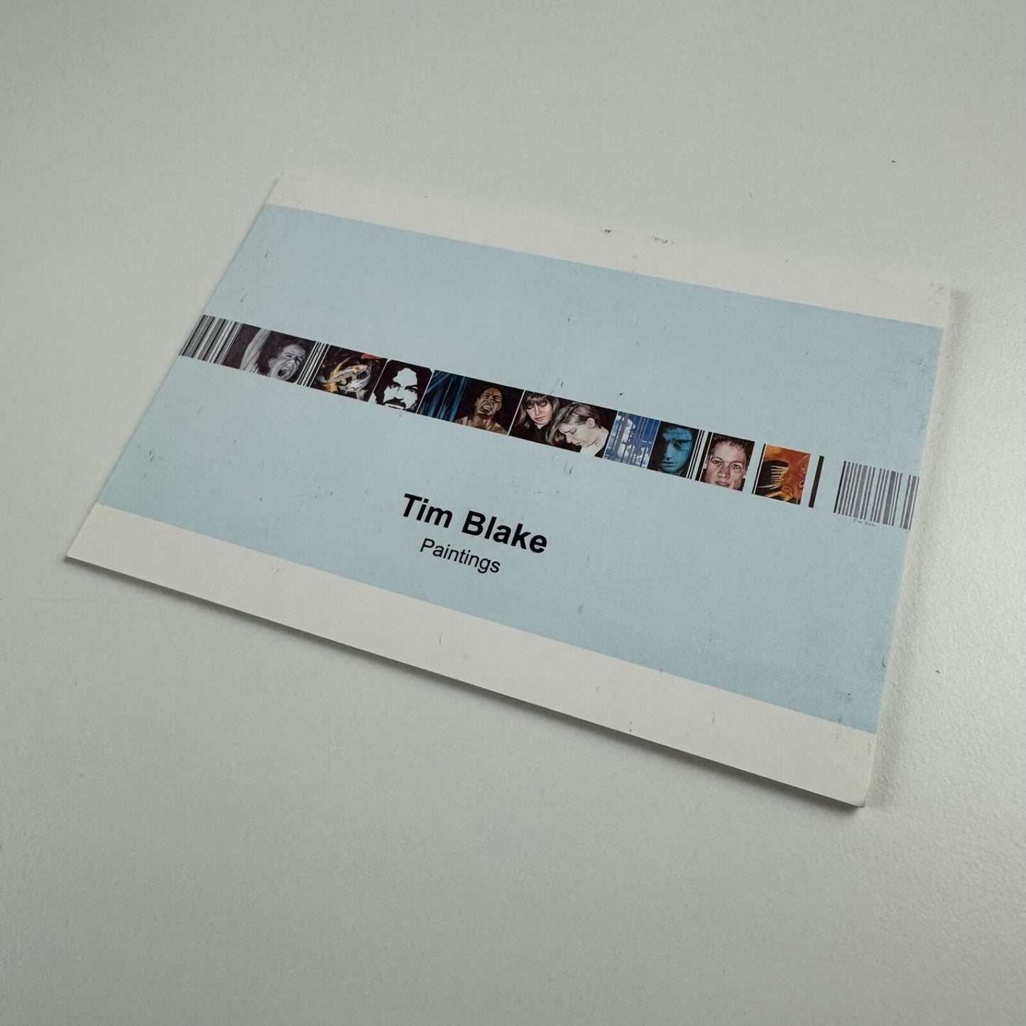 Promotional fold out card for Tim Blake Paintings, undated