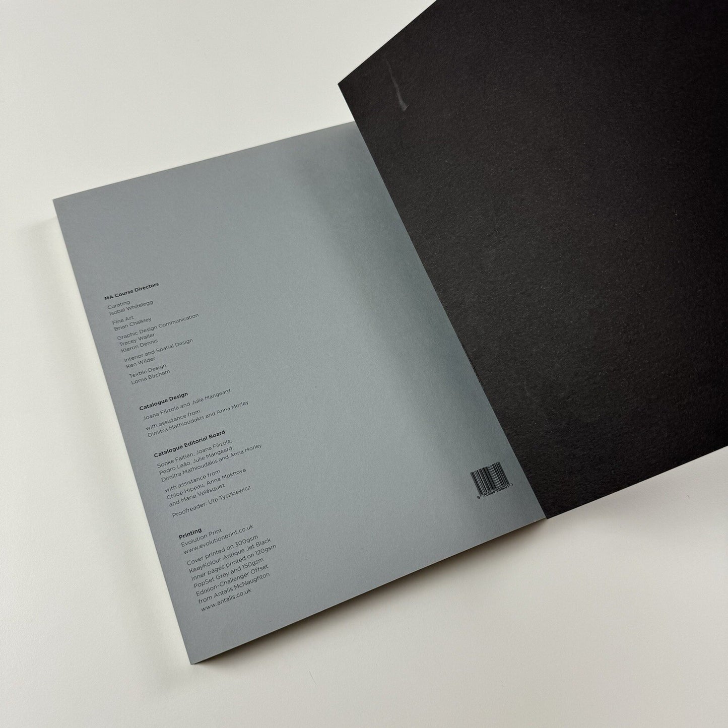 Masters of Arts 2011 – Chelsea College of Art & Design postgraduate show catalogue, 2011