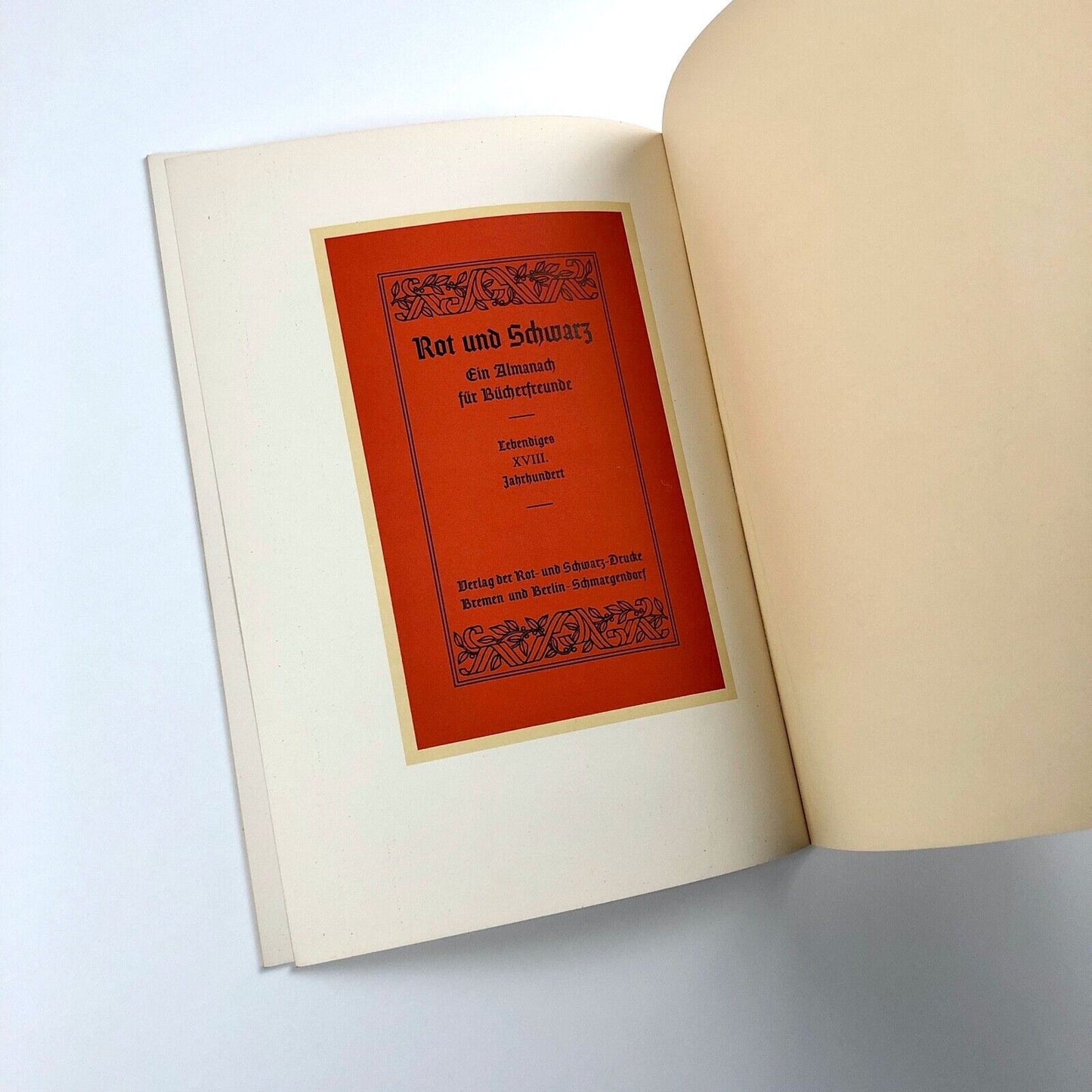 Eine Gotische Schrift type specimen brochure | Weiss-Gotisch E.R. Weiss Bauersche Gießerei