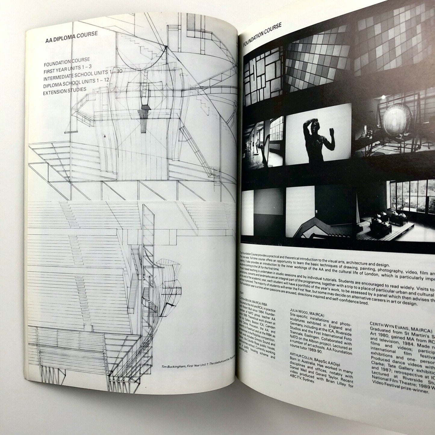 Architectural Association | School of Architecture prospectus, 1990-91