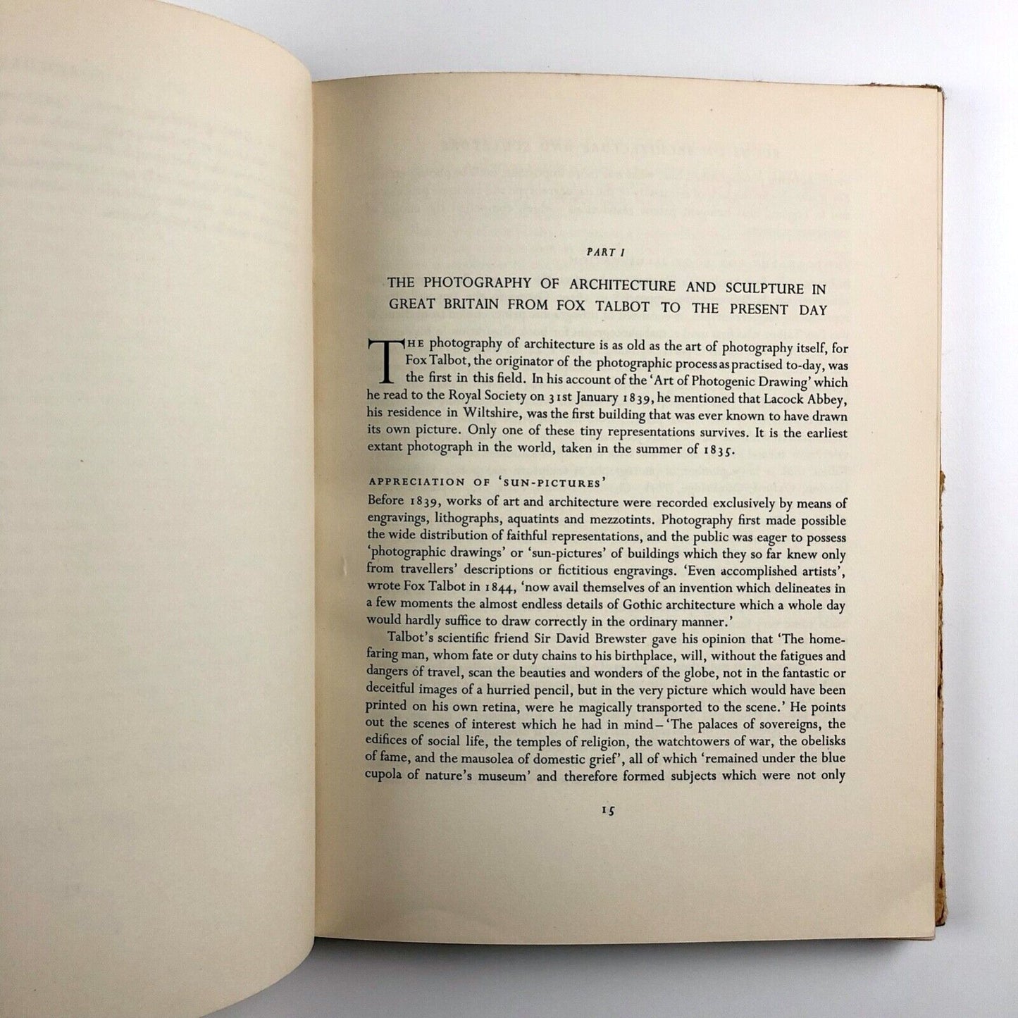 Focus on Architecture and Sculpture | Helmut Gernsheim | The Fountain Press 1949