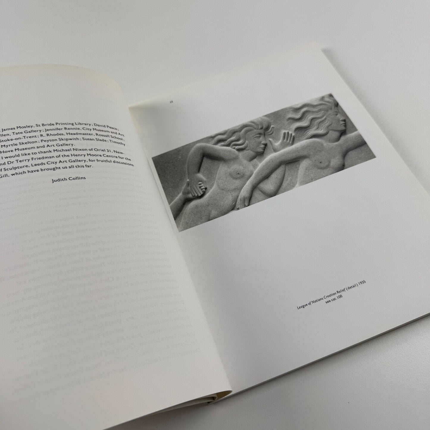 Eric Gill. Sculpture by Judith Collin | Barbican and Oriel Gallery and Leeds City Art Gallery | Lund Humphries, 1993 reprint