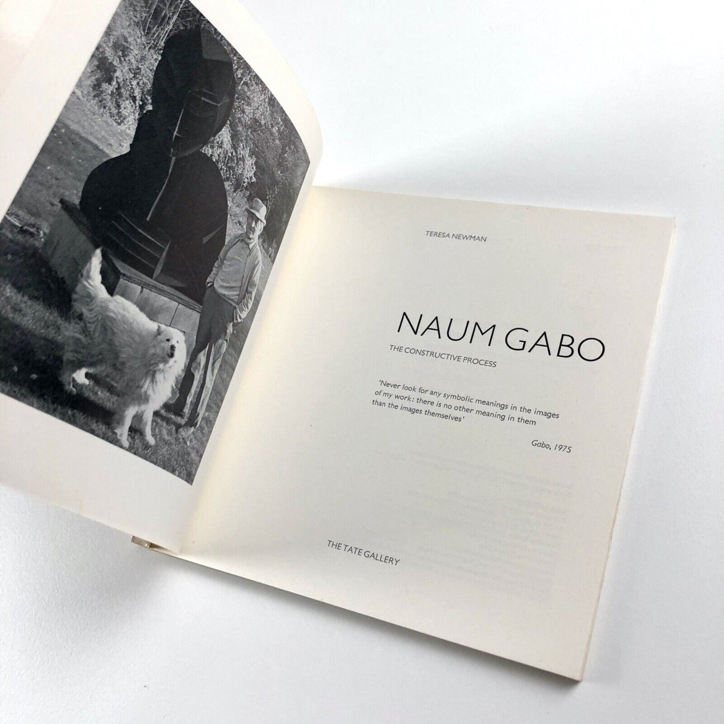 Naum Gabo – The Constructive Process by Tessa Newman | Tate catalogue, 1976