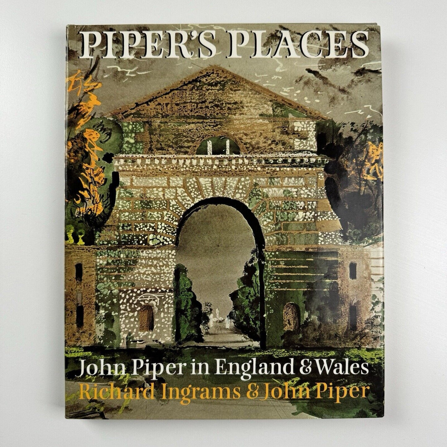 Piper's Places. John Piper in England & Wales by Richard Ingrams 1983 signed John Piper