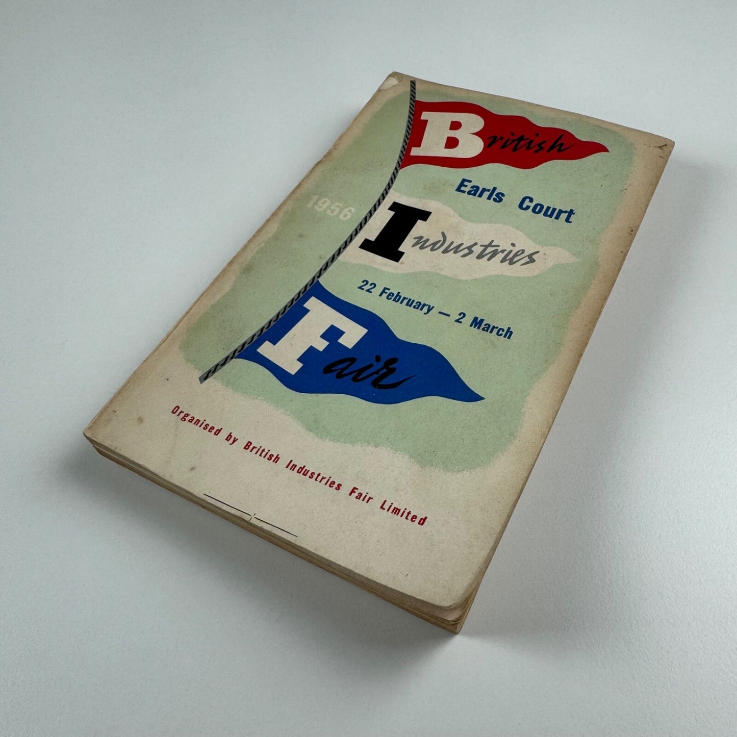 British Industries Fair BIF 1956. Earls Court, London guidebook covering the event organised by British Industries Fair Limited between 22 February and 2 March 1956