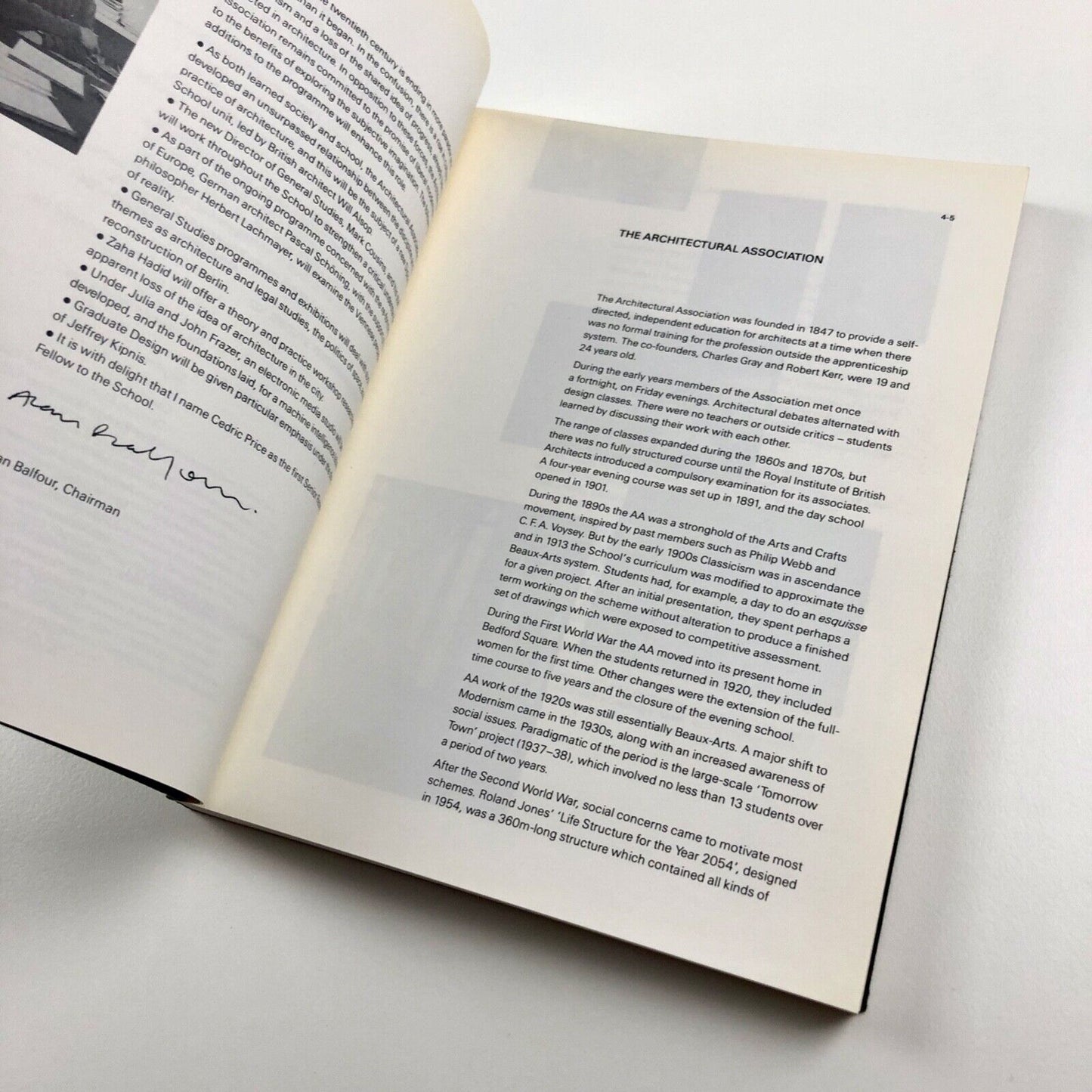 Architectural Association | School of Architecture prospectus, 1992-93