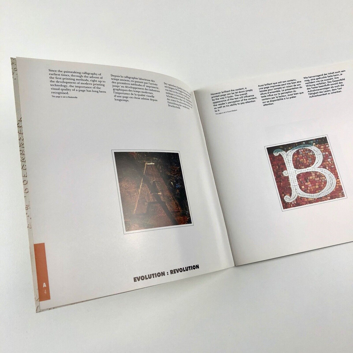 Odd Types - photography of letterforms | Fontware Limited brochure